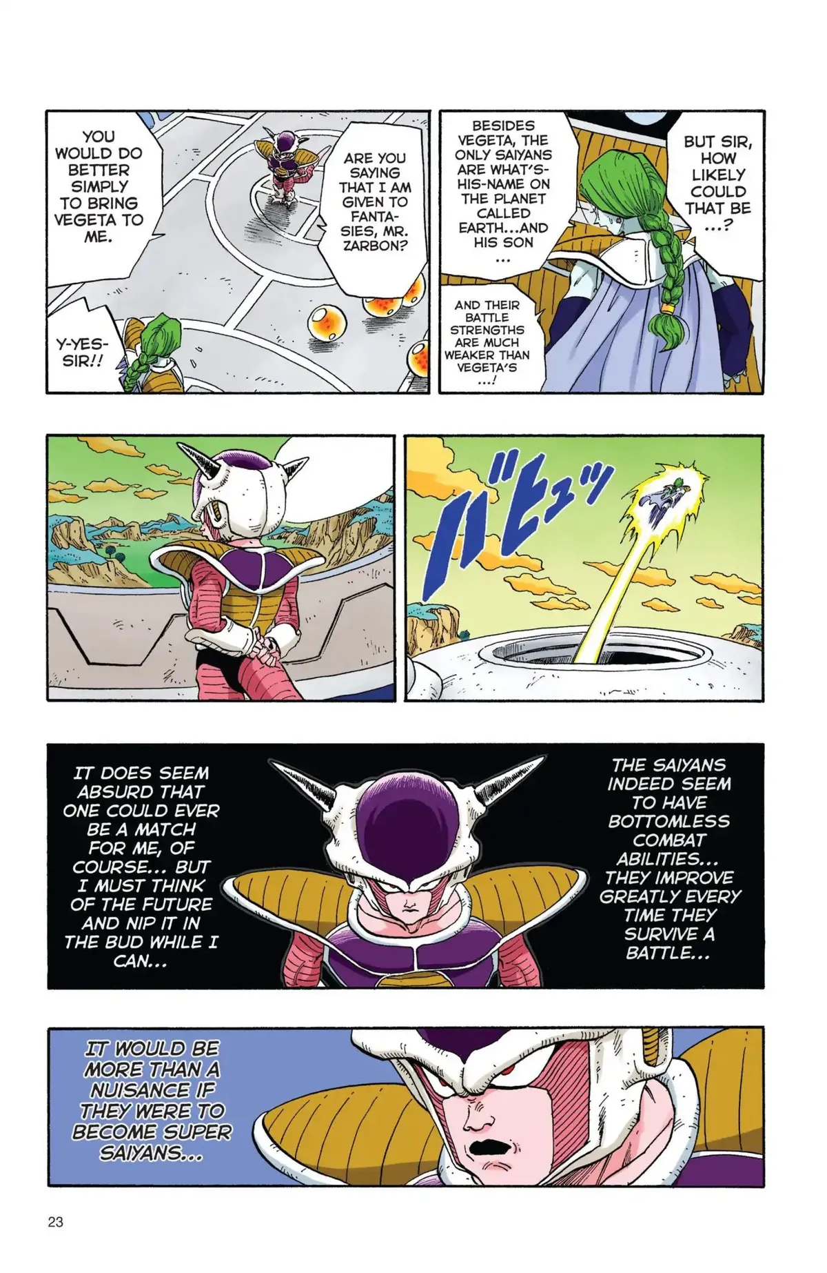 Dragon Ball Full Color Freeza Arc Chapter 19 page 6 - 