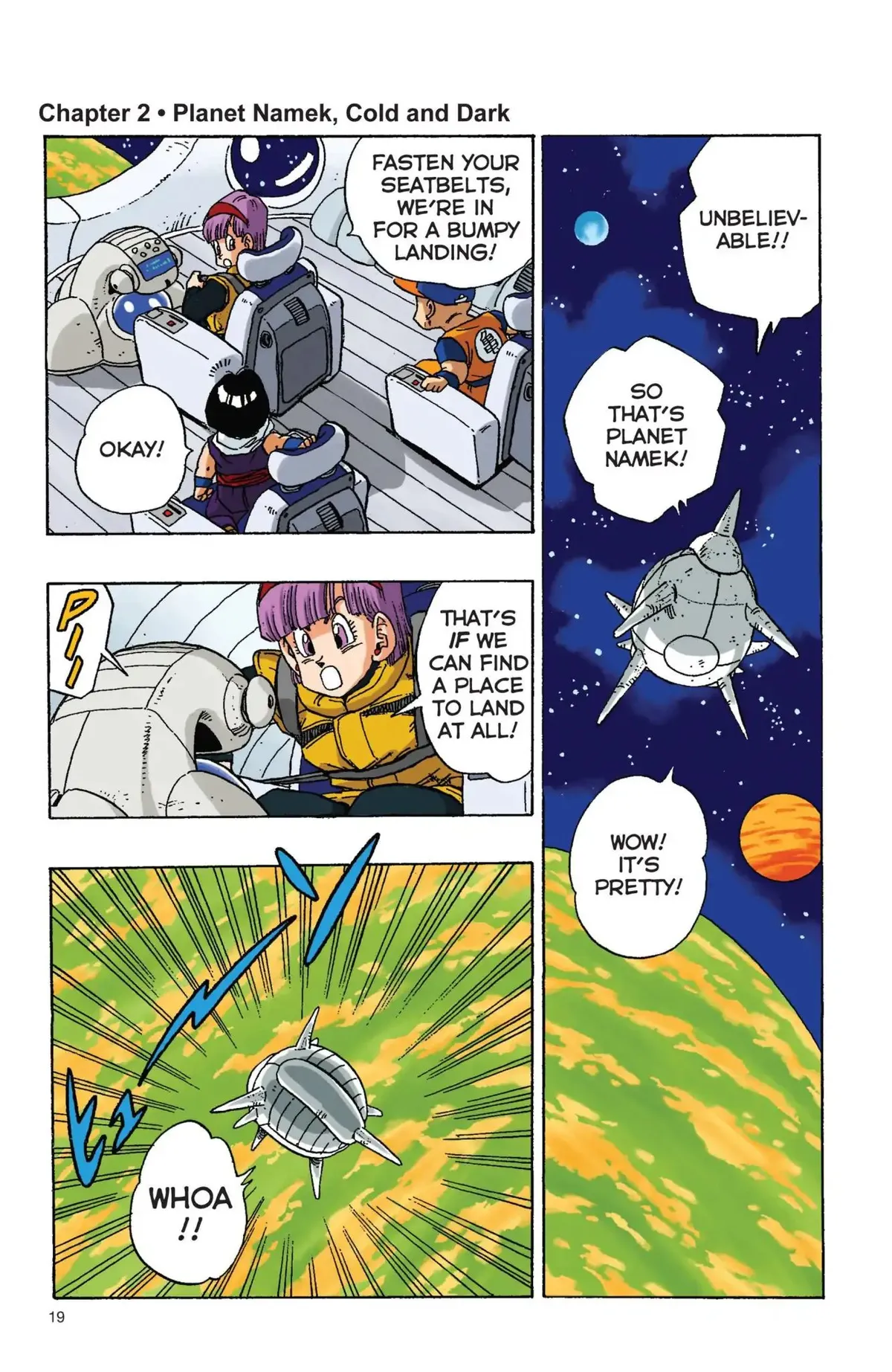 Dragon Ball Full Color Freeza Arc Chapter 2 page 1 - 