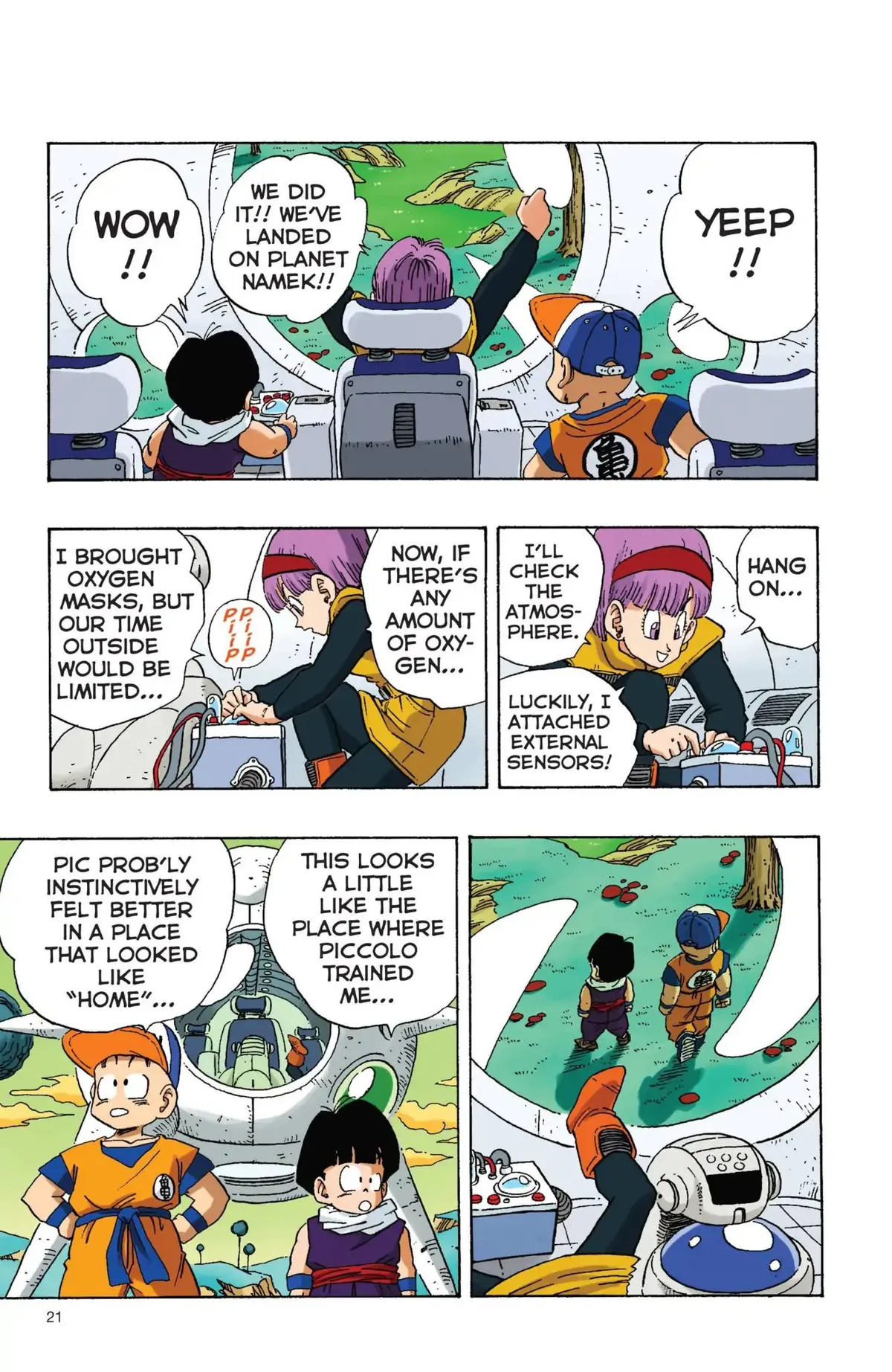 Dragon Ball Full Color Freeza Arc Chapter 2 page 3 - 