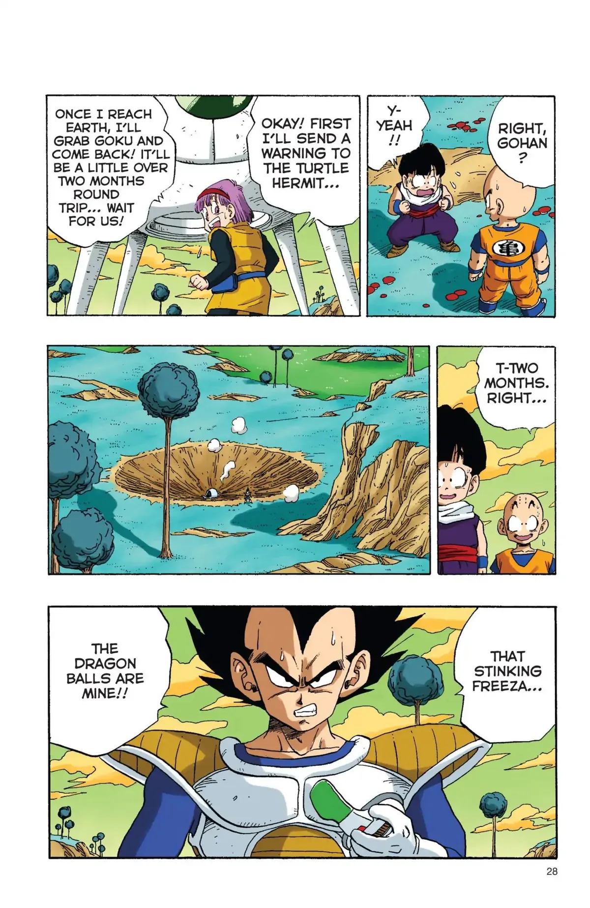 Dragon Ball Full Color Freeza Arc Chapter 2 page 10 - 