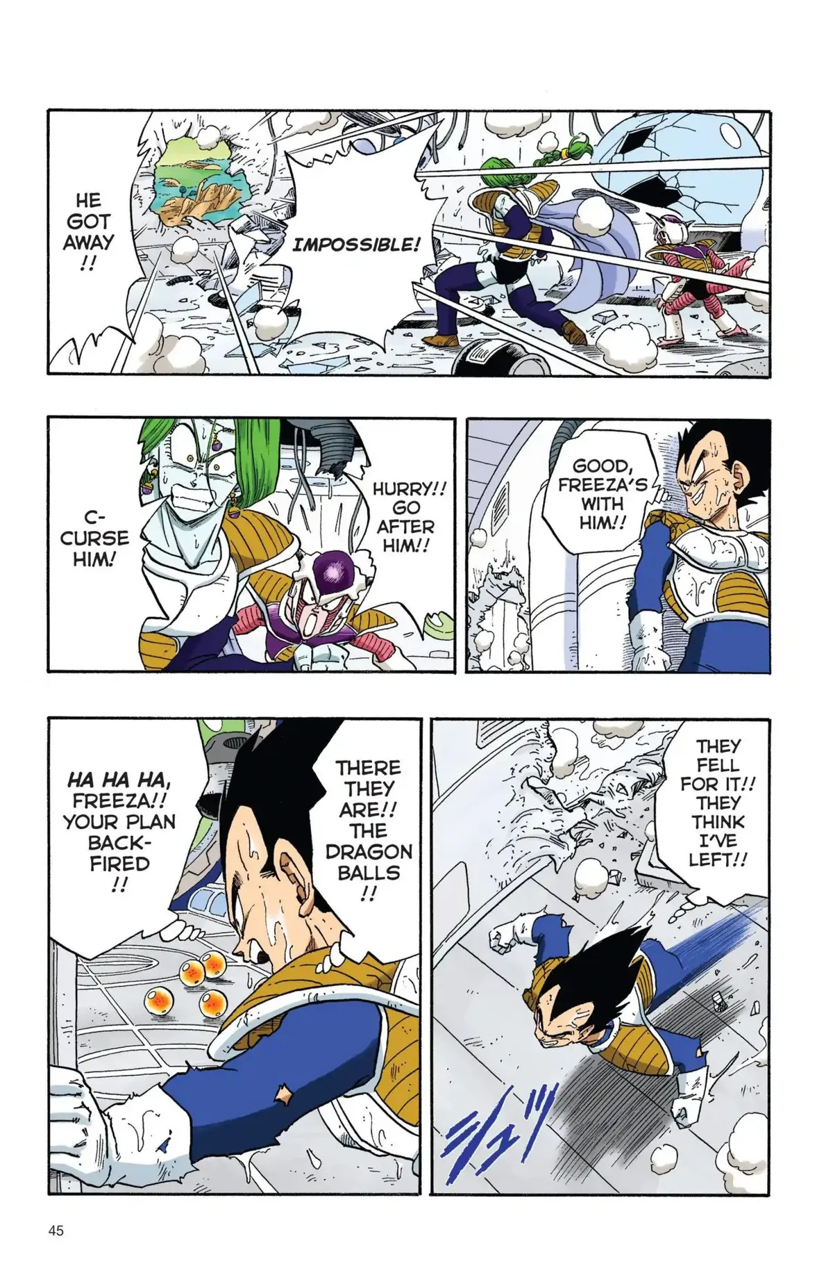 Dragon Ball Full Color Freeza Arc Chapter 20 page 14 - 