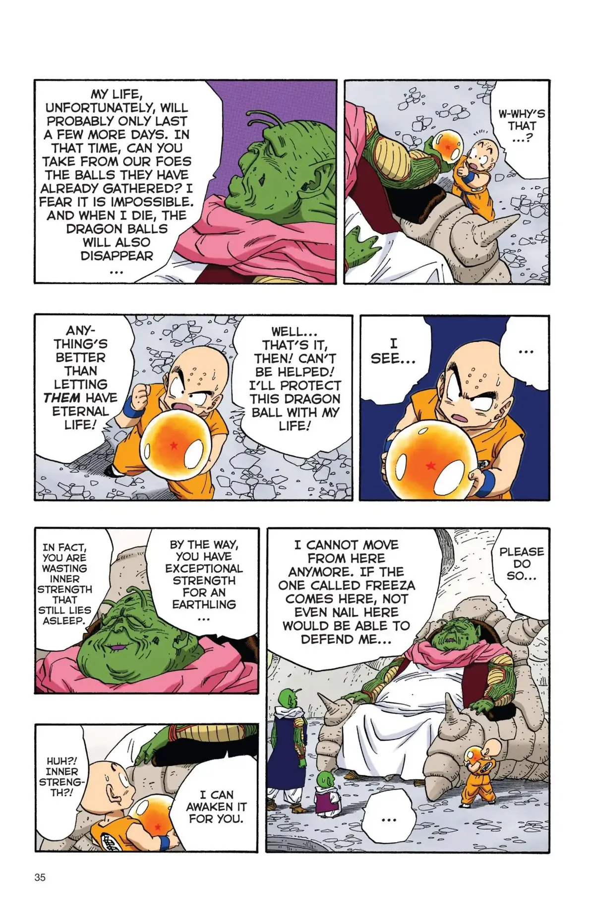 Dragon Ball Full Color Freeza Arc Chapter 20 page 4 - 