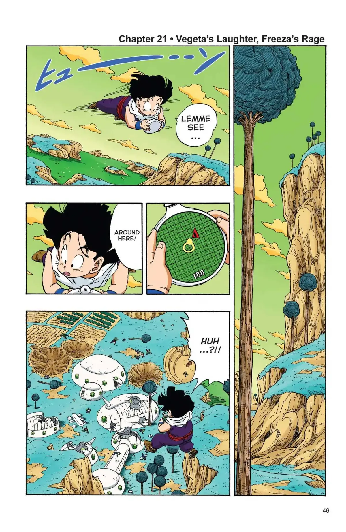 Dragon Ball Full Color Freeza Arc Chapter 21 page 1 - 