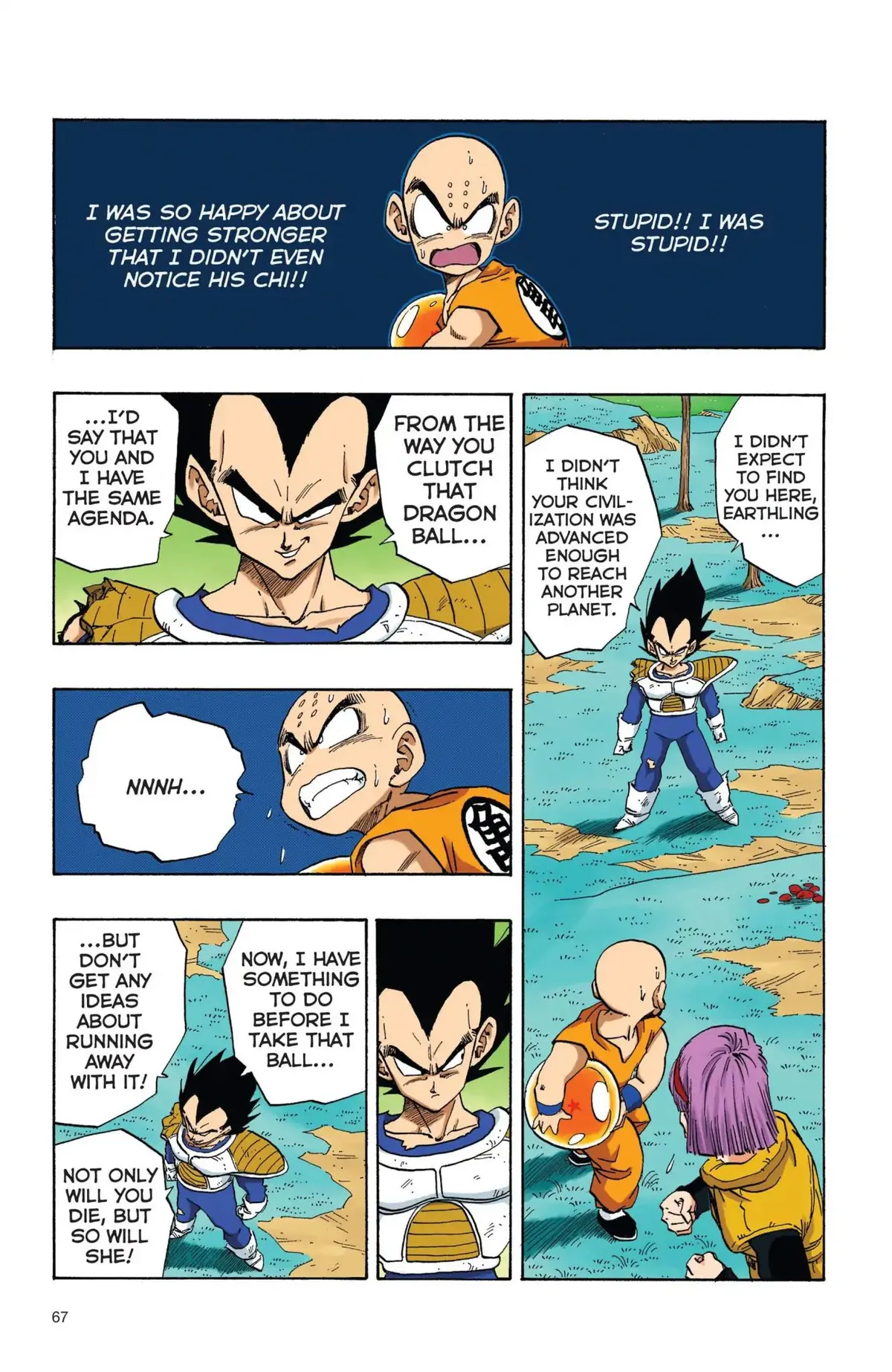 Dragon Ball Full Color Freeza Arc Chapter 22 page 8 - 