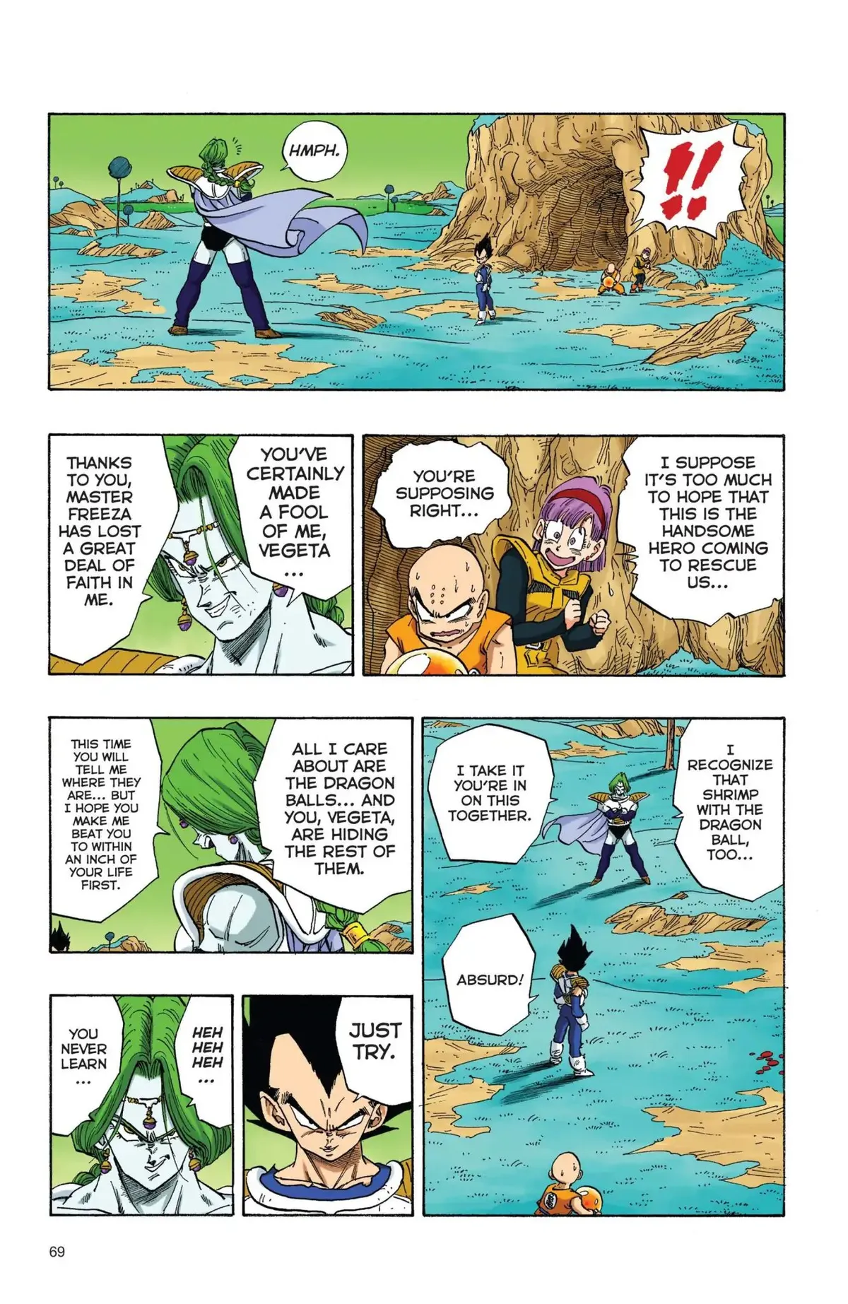 Dragon Ball Full Color Freeza Arc Chapter 22 page 10 - 