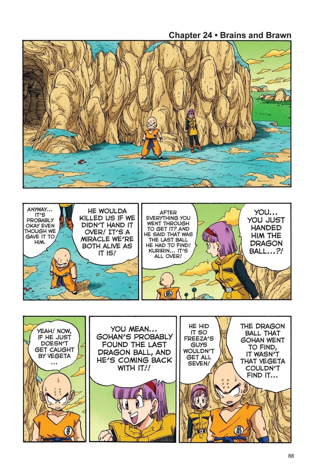 Dragon Ball Full Color Freeza Arc Chapter 24 page 1 - 