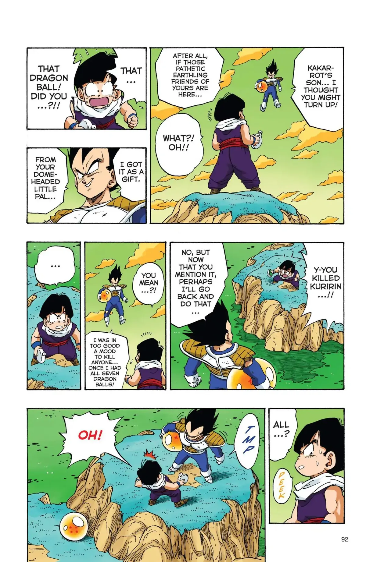 Dragon Ball Full Color Freeza Arc Chapter 24 page 5 - 