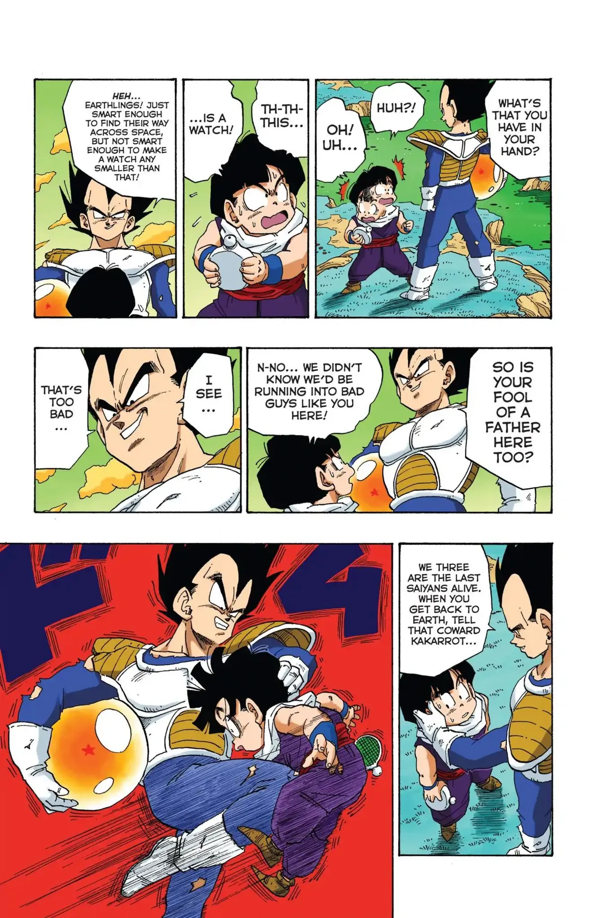 Dragon Ball Full Color Freeza Arc Chapter 24 page 6 - 