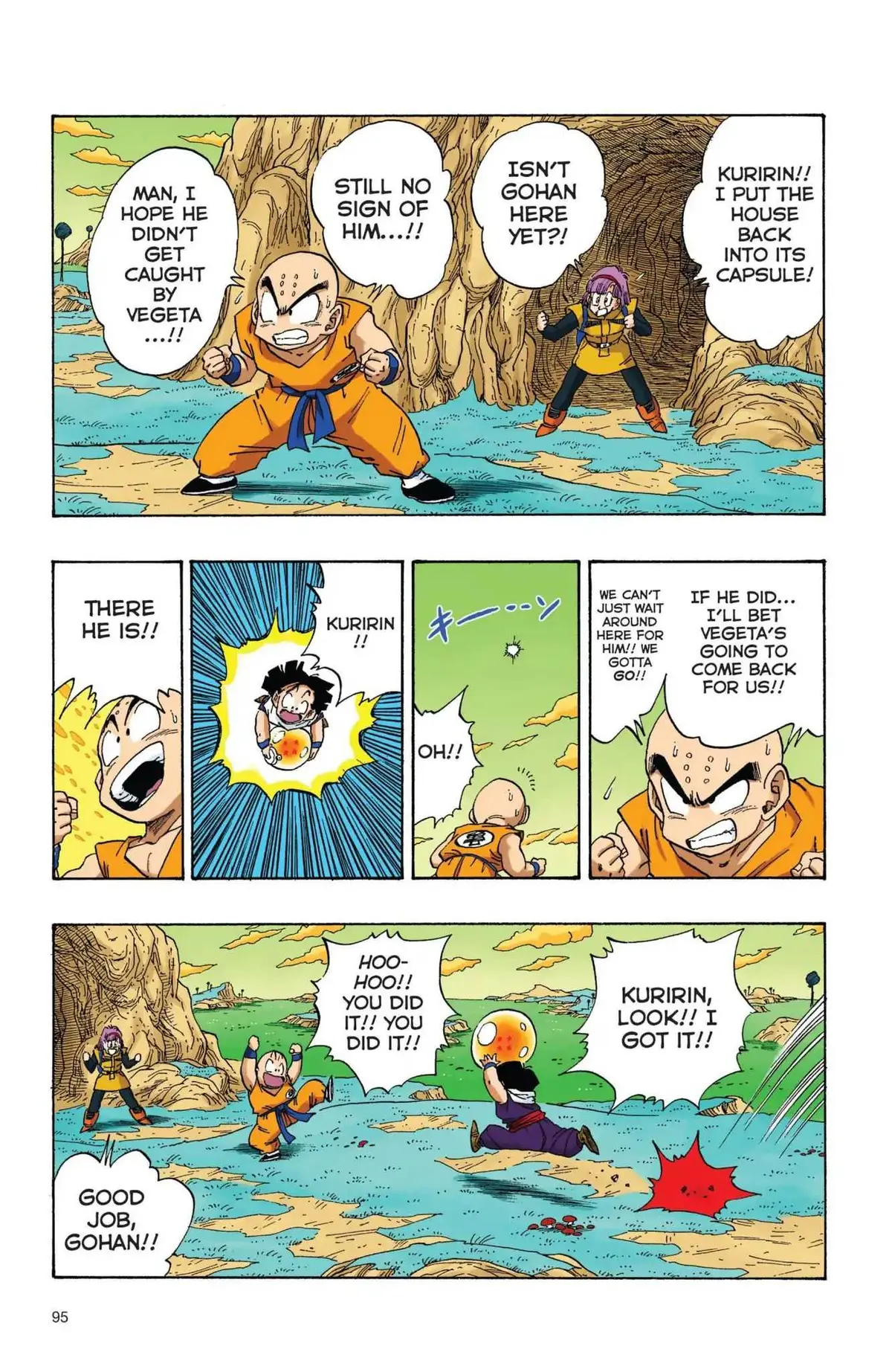 Dragon Ball Full Color Freeza Arc Chapter 24 page 8 - 