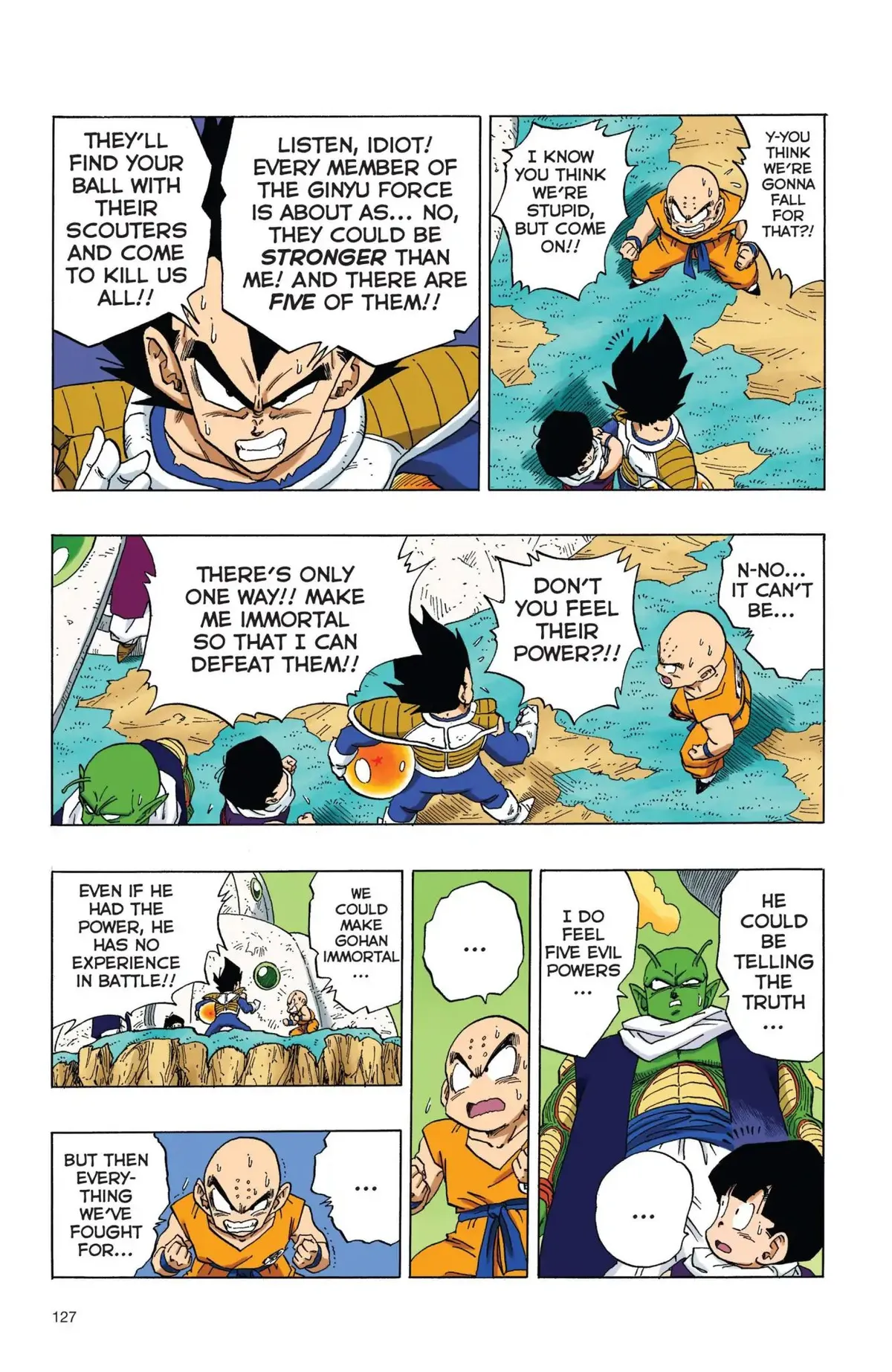 Dragon Ball Full Color Freeza Arc Chapter 26 page 12 - 