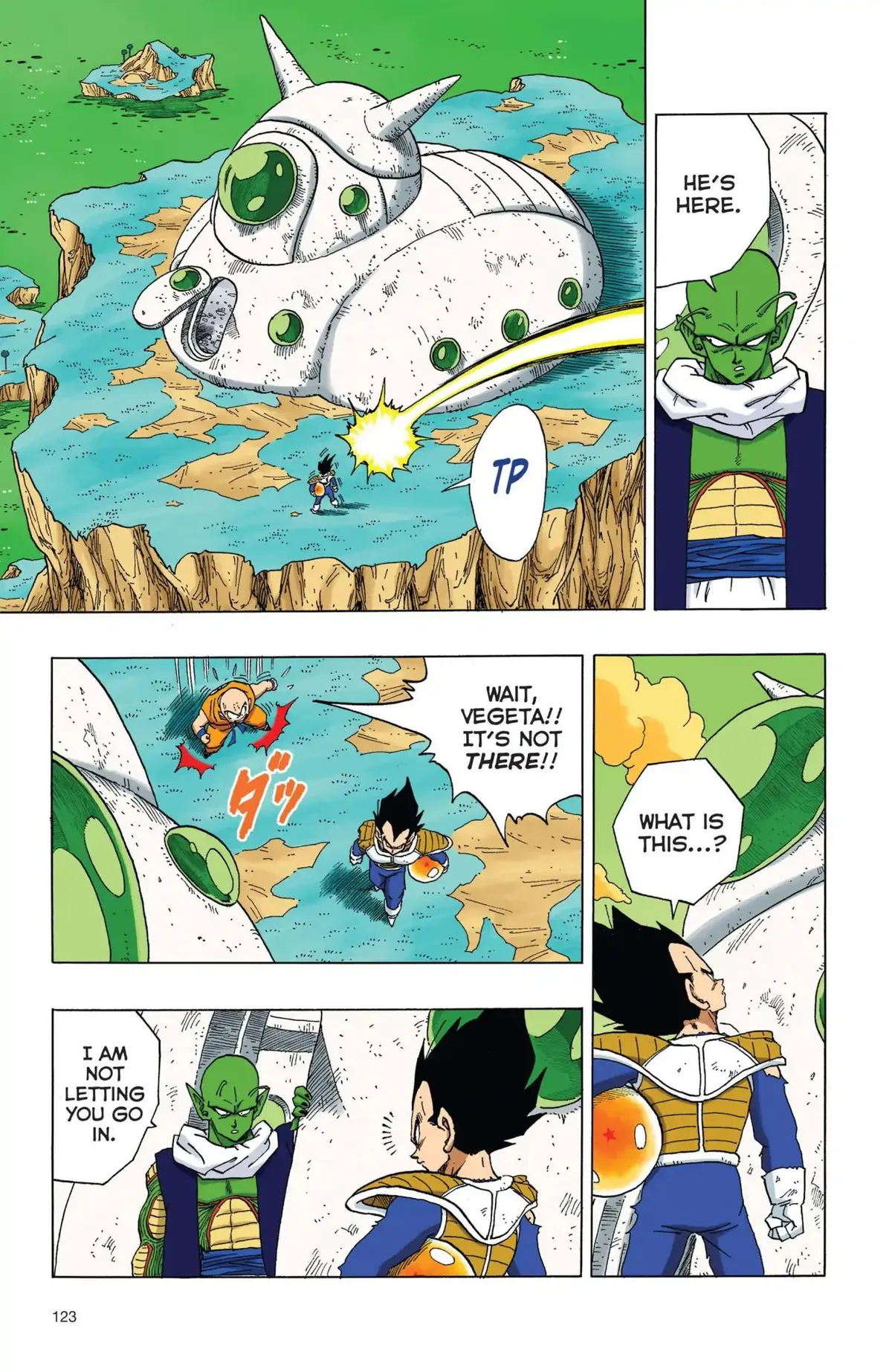 Dragon Ball Full Color Freeza Arc Chapter 26 page 8 - 