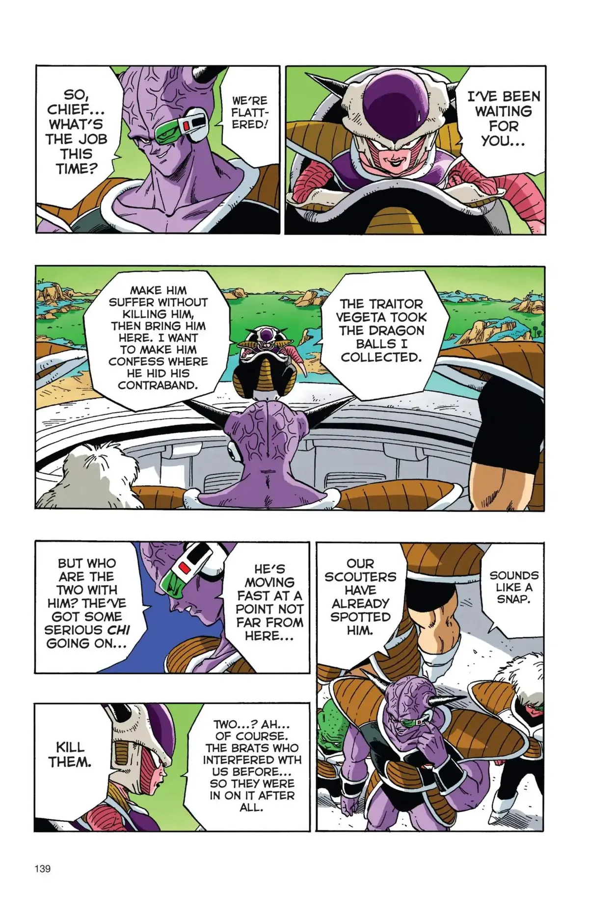 Dragon Ball Full Color Freeza Arc Chapter 27 page 9 - 