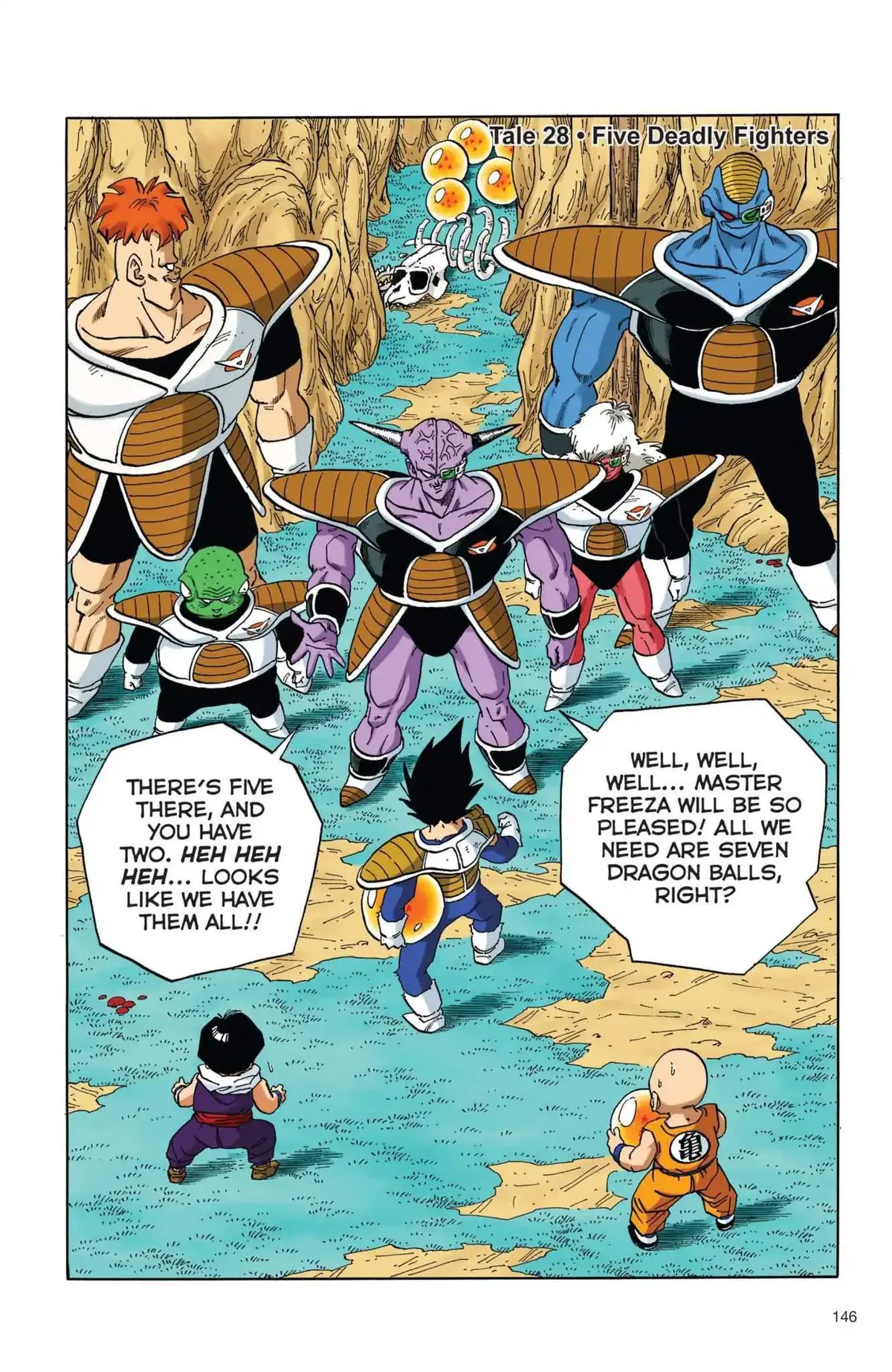 Dragon Ball Full Color Freeza Arc Chapter 28 page 1 - 