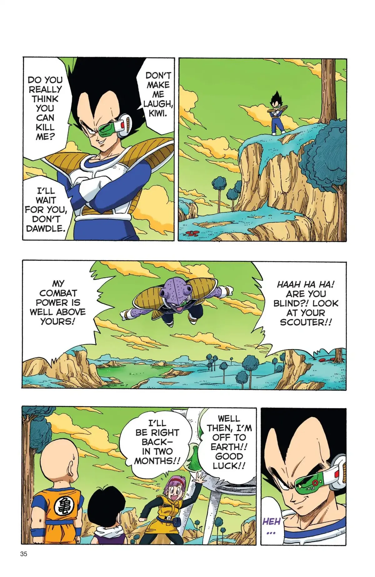 Dragon Ball Full Color Freeza Arc Chapter 3 page 2 - 