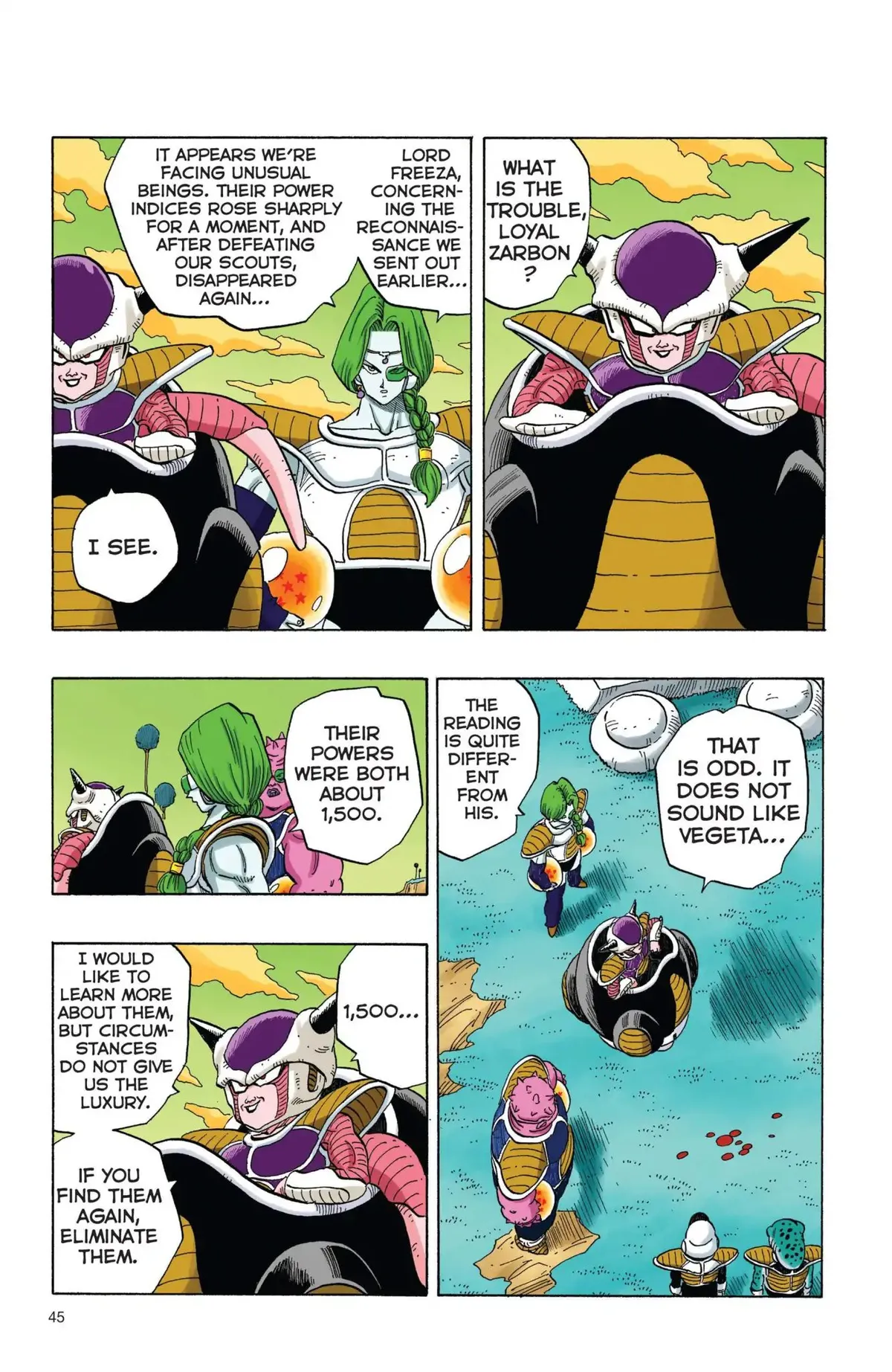 Dragon Ball Full Color Freeza Arc Chapter 3 page 12 - 