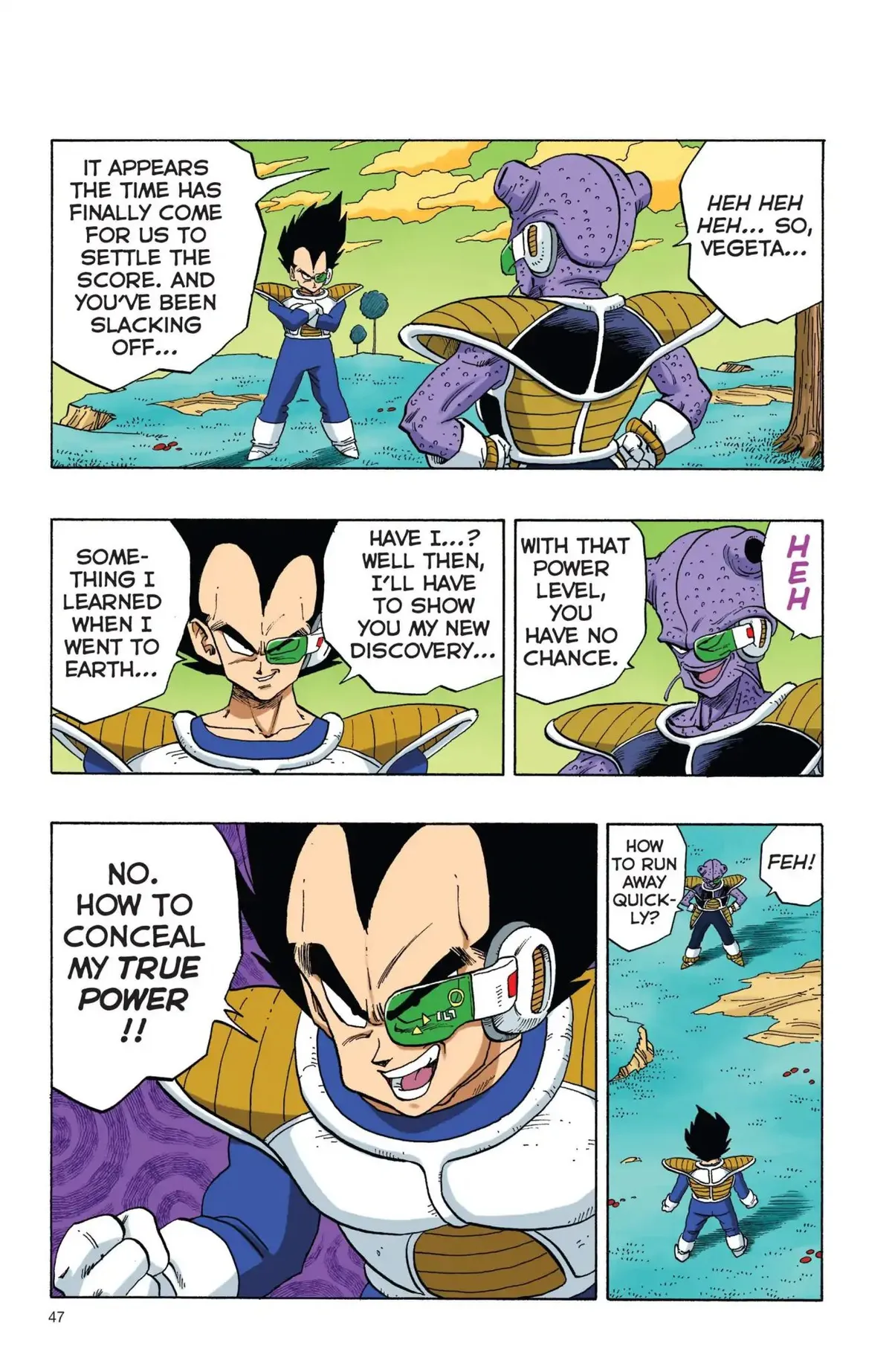 Dragon Ball Full Color Freeza Arc Chapter 3 page 14 - 