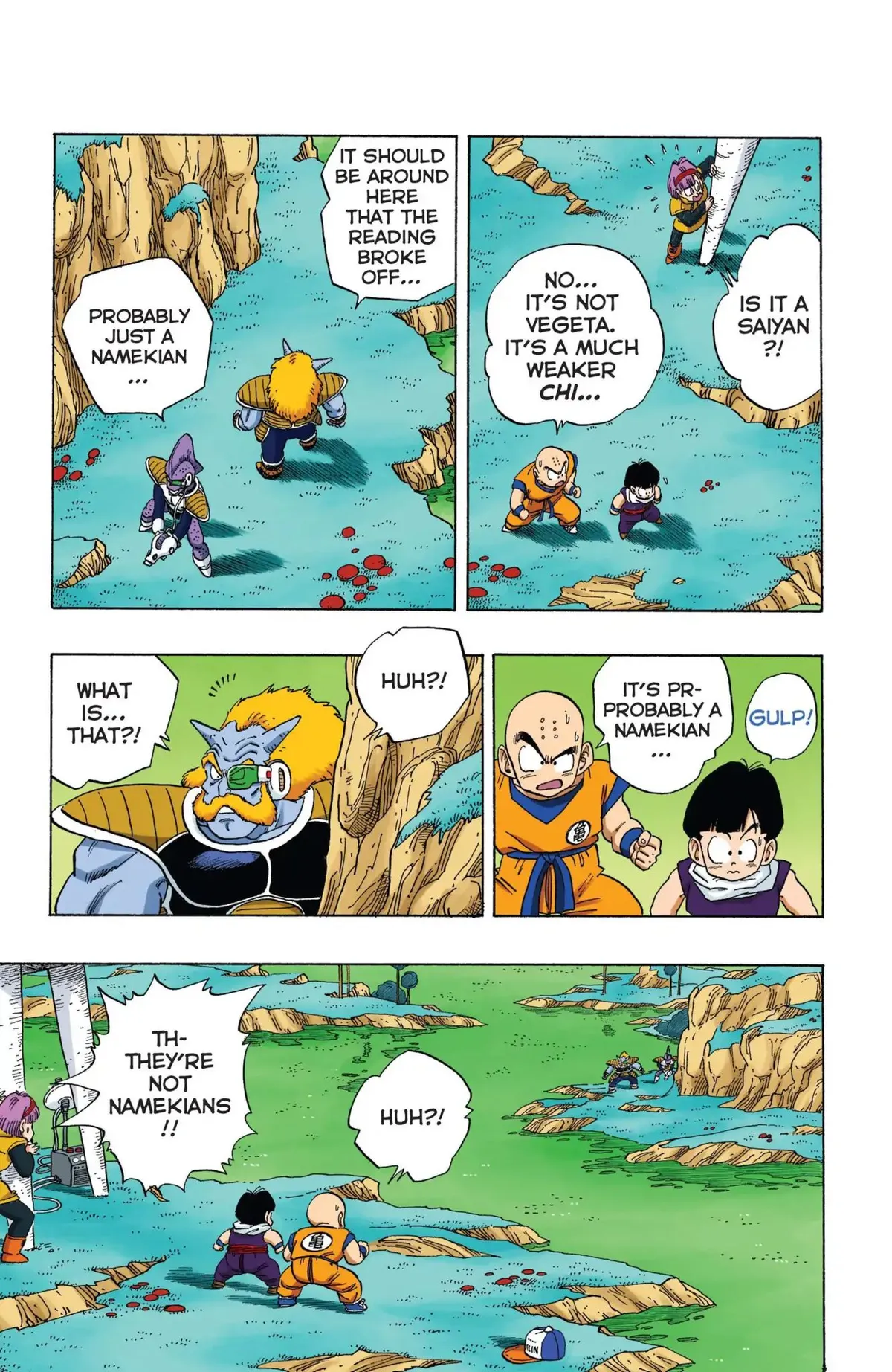 Dragon Ball Full Color Freeza Arc Chapter 3 page 4 - 