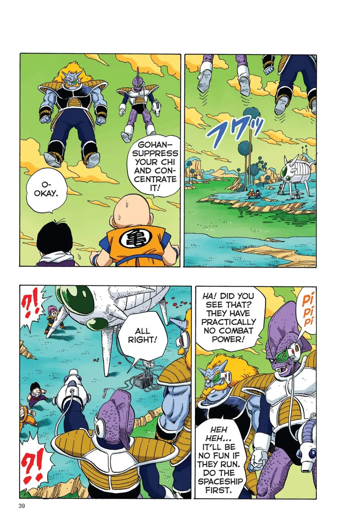 Dragon Ball Full Color Freeza Arc Chapter 3 page 6 - 