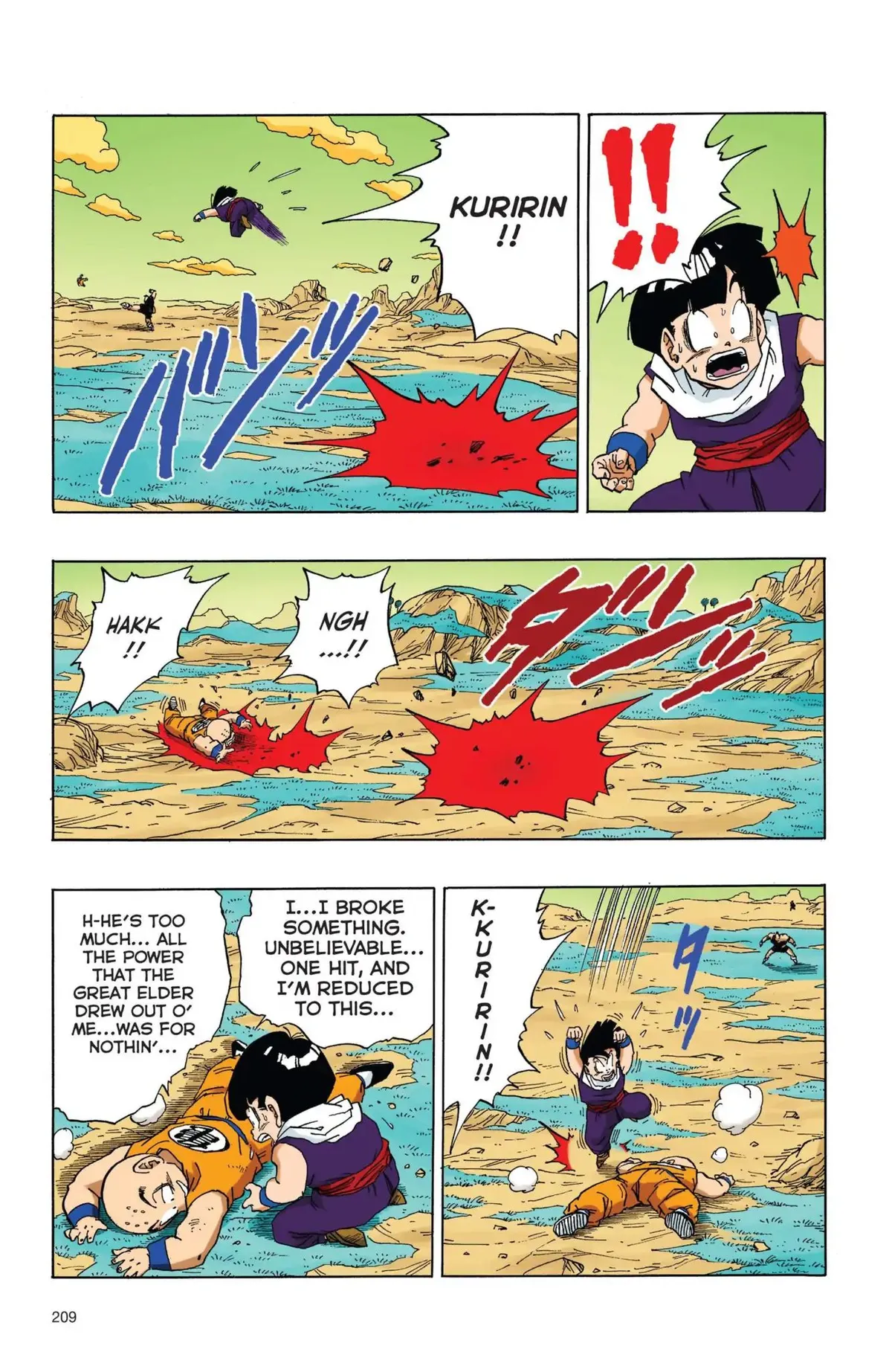 Dragon Ball Full Color Freeza Arc Chapter 32 page 8 - 