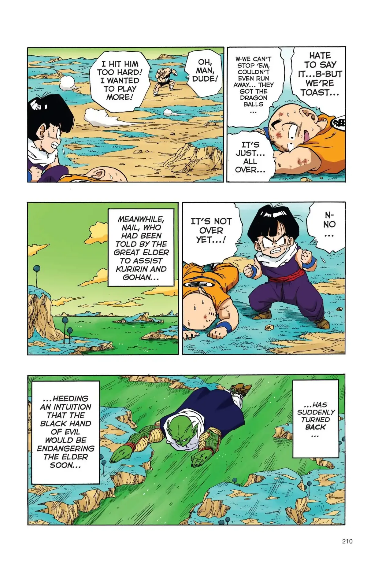 Dragon Ball Full Color Freeza Arc Chapter 32 page 9 - 