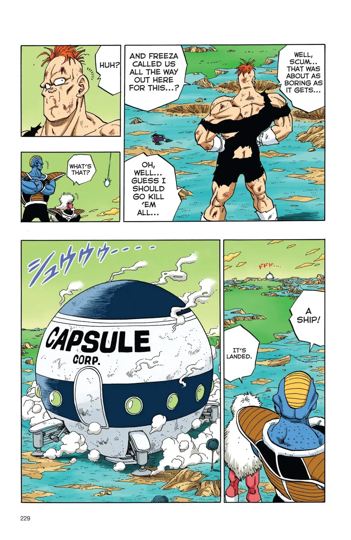 Dragon Ball Full Color Freeza Arc Chapter 33 page 14 - 