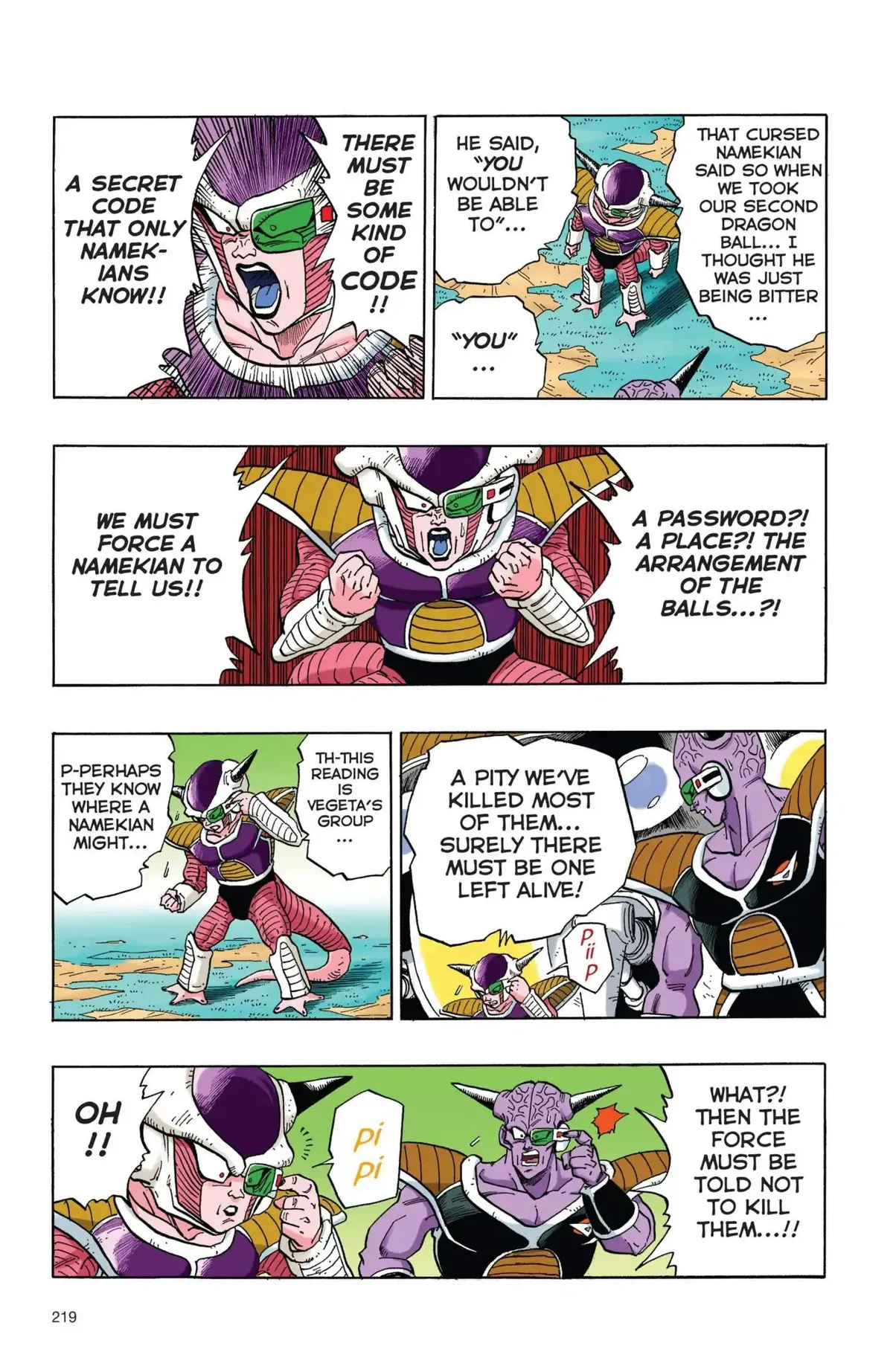 Dragon Ball Full Color Freeza Arc Chapter 33 page 4 - 