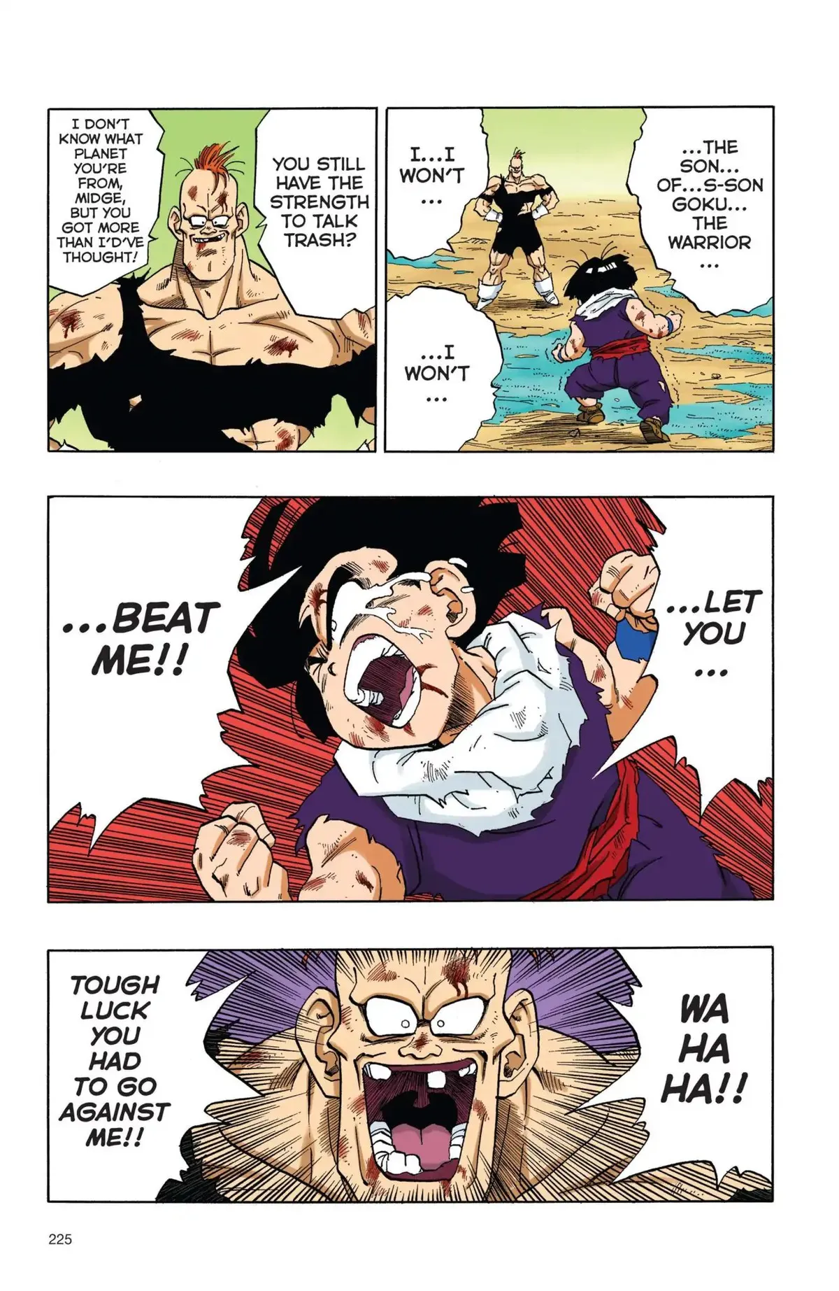 Dragon Ball Full Color Freeza Arc Chapter 33 page 10 - 