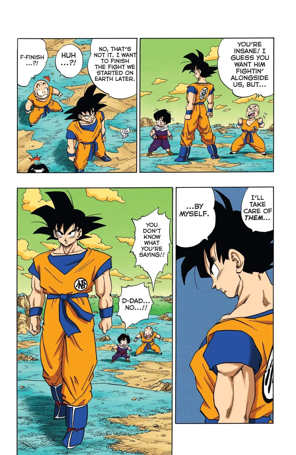 Dragon Ball Full Color Freeza Arc Chapter 34 page 12 - 