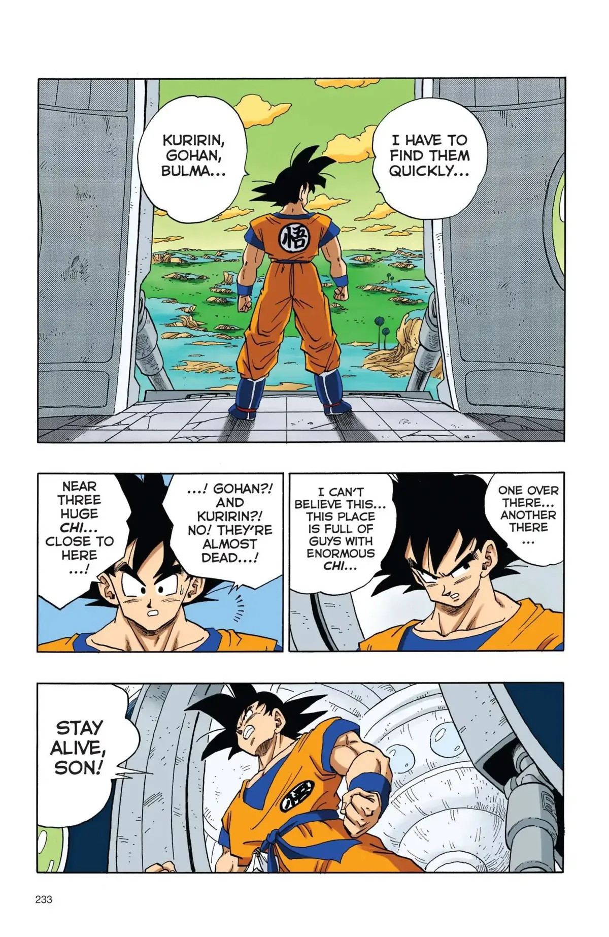 Dragon Ball Full Color Freeza Arc Chapter 34 page 4 - 