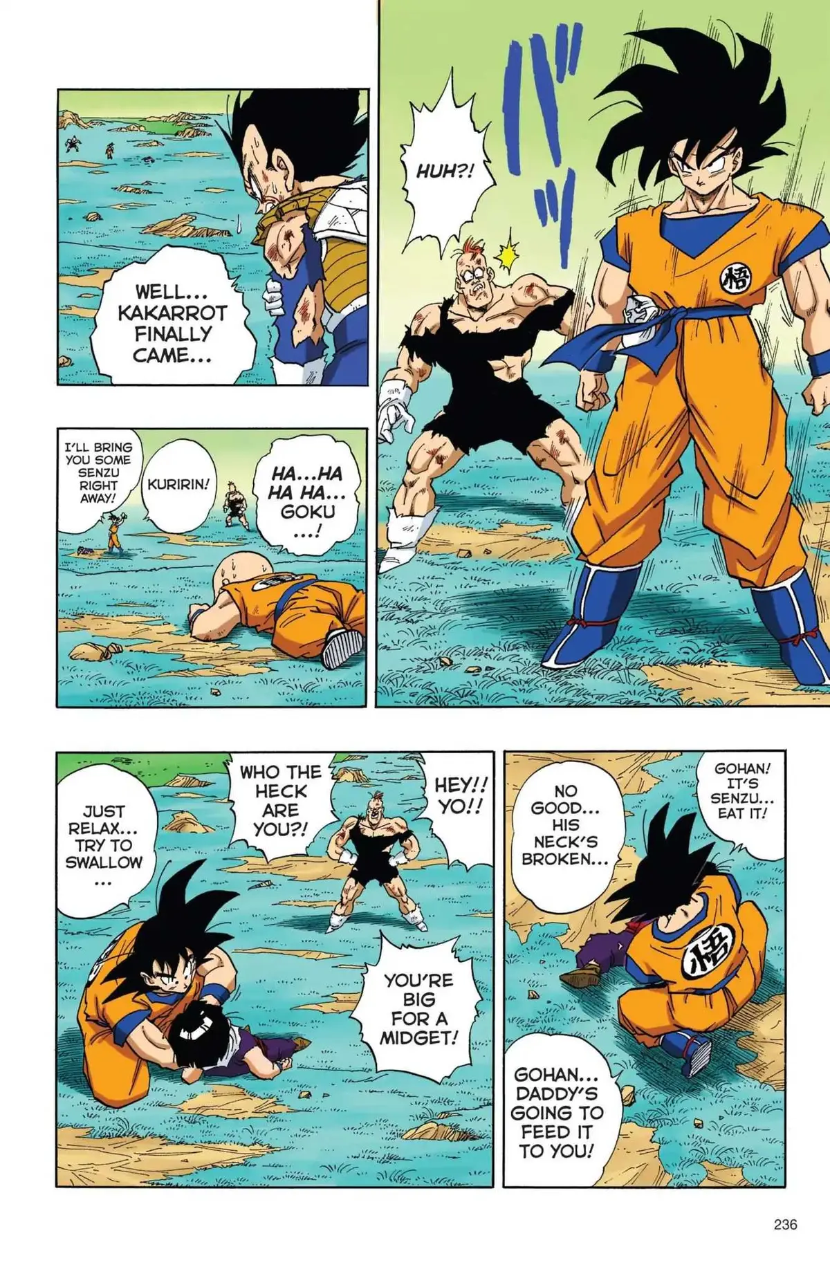 Dragon Ball Full Color Freeza Arc Chapter 34 page 7 - 