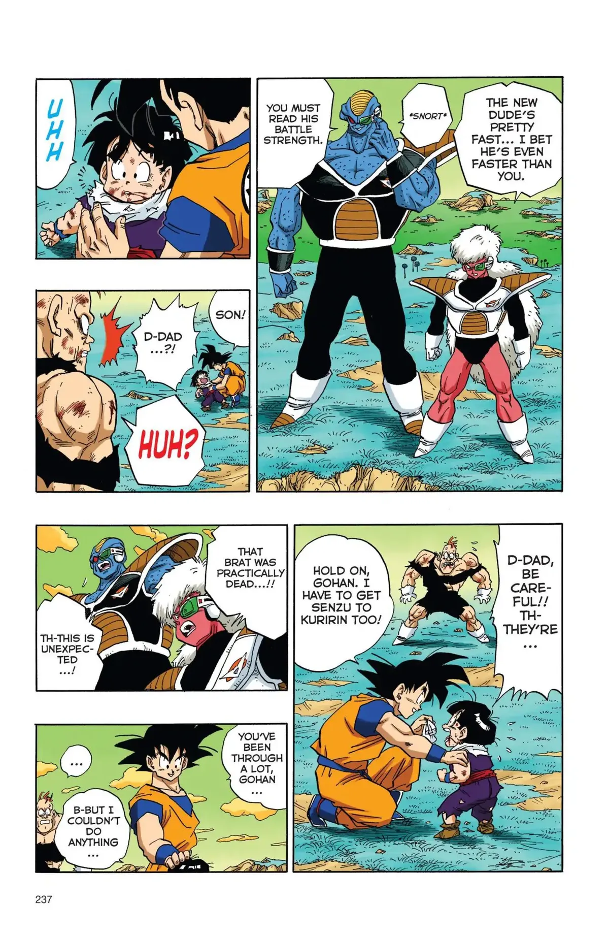Dragon Ball Full Color Freeza Arc Chapter 34 page 8 - 