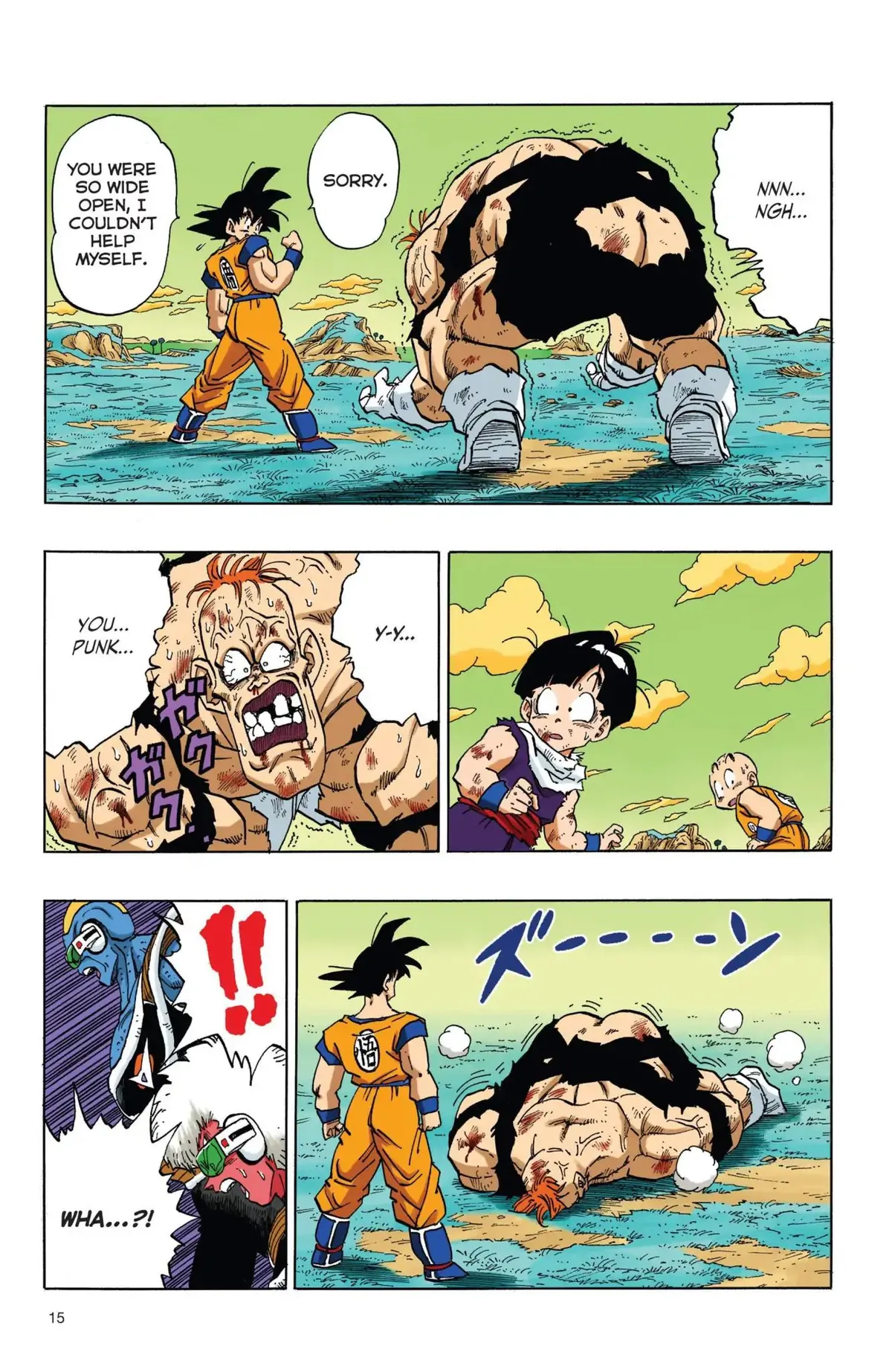 Dragon Ball Full Color Freeza Arc Chapter 35 page 16 - 