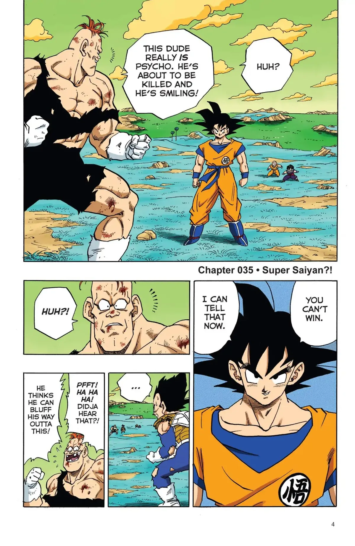 Dragon Ball Full Color Freeza Arc Chapter 35 page 5 - 