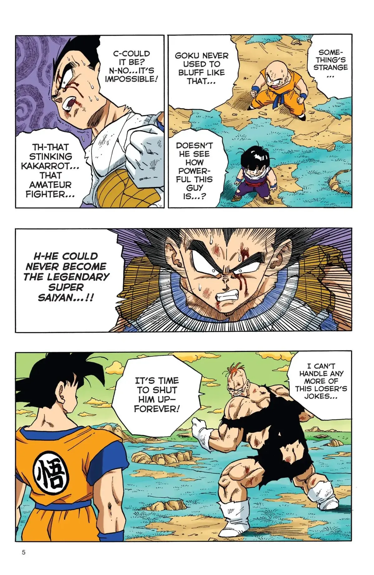 Dragon Ball Full Color Freeza Arc Chapter 35 page 6 - 