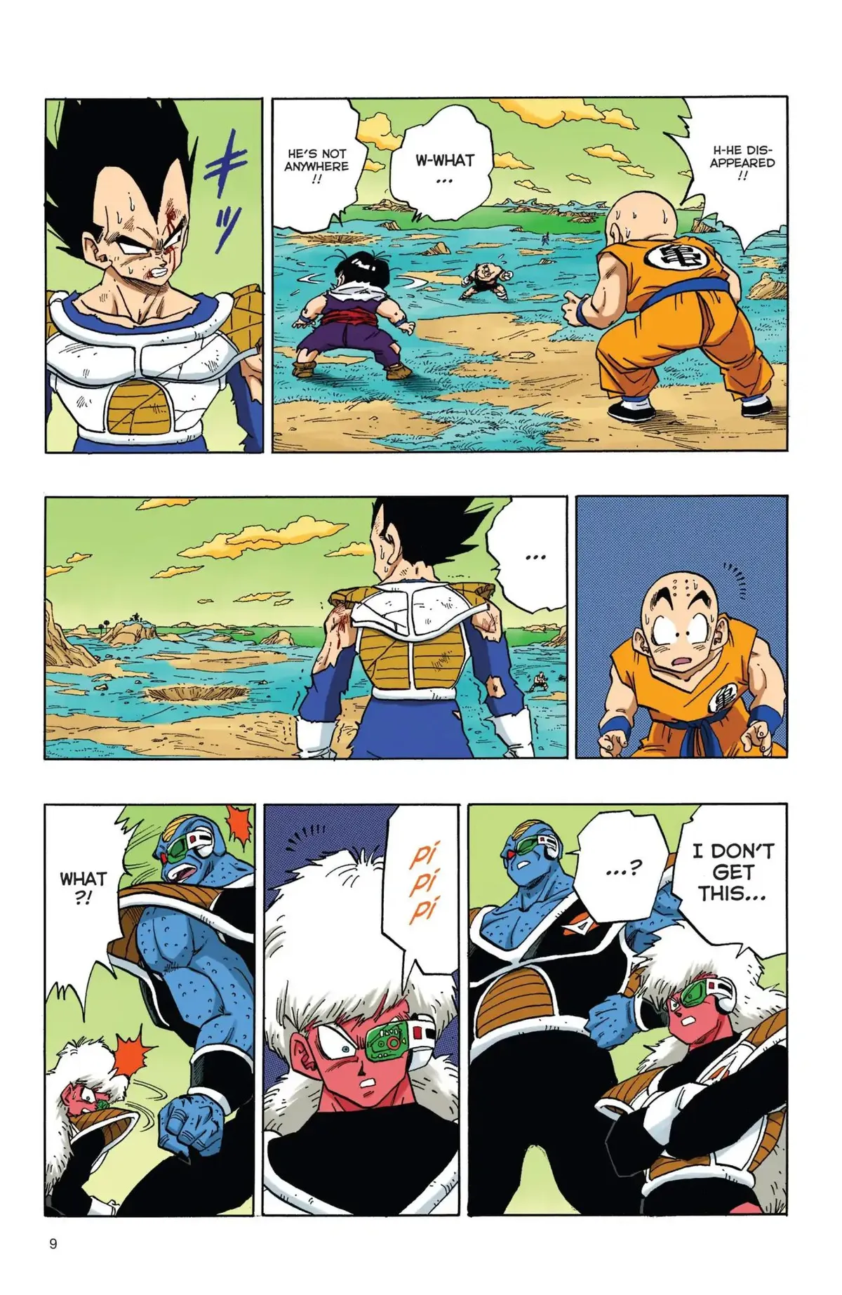 Dragon Ball Full Color Freeza Arc Chapter 35 page 10 - 