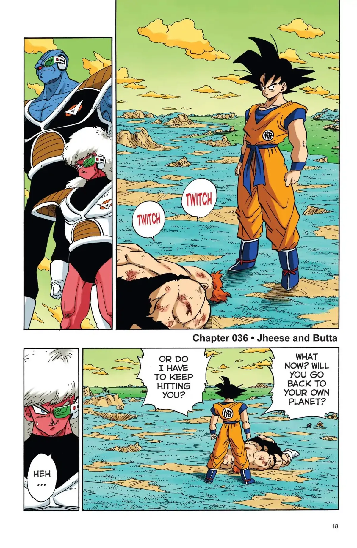 Dragon Ball Full Color Freeza Arc Chapter 36 page 1 - 