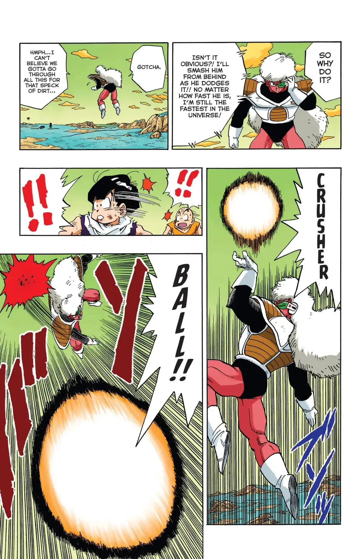 Dragon Ball Full Color Freeza Arc Chapter 36 page 12 - 
