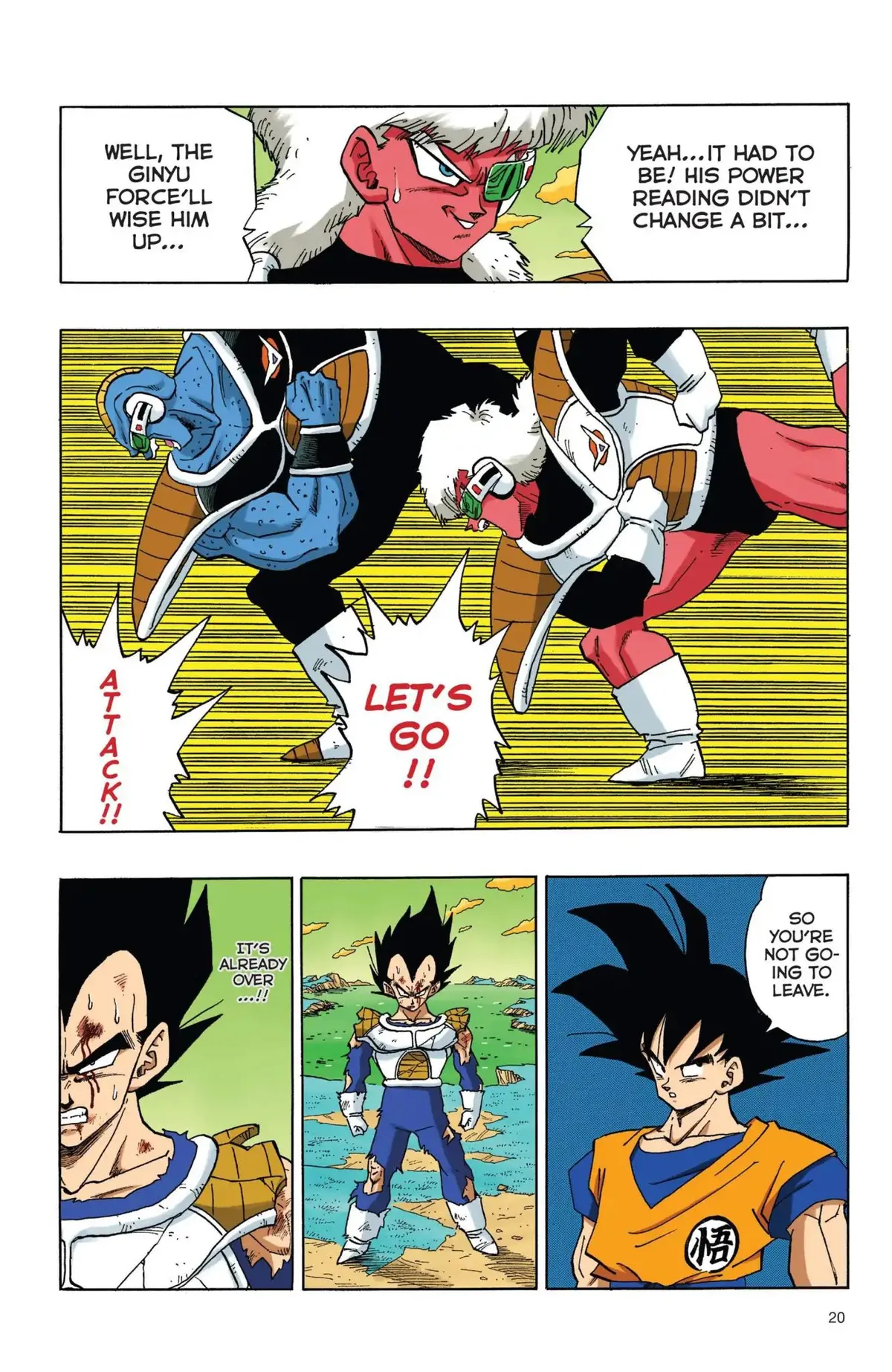 Dragon Ball Full Color Freeza Arc Chapter 36 page 3 - 