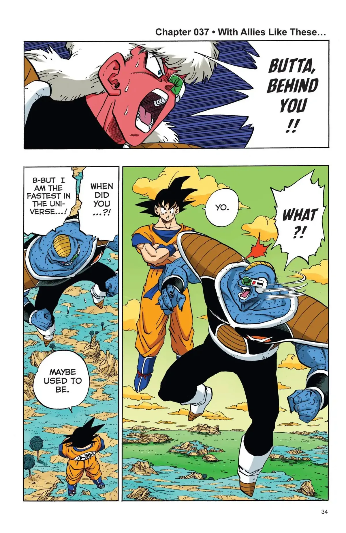 Dragon Ball Full Color Freeza Arc Chapter 37 page 2 - 