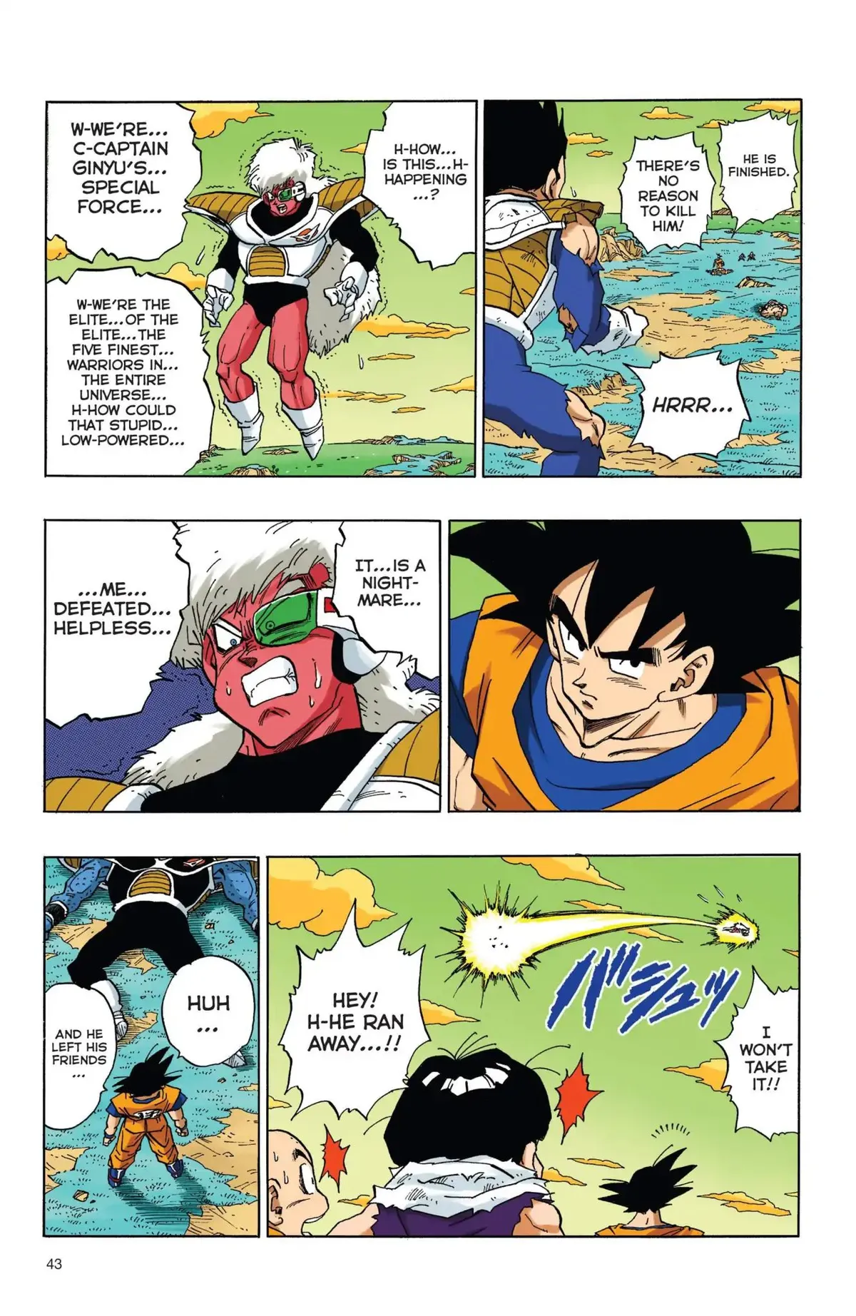 Dragon Ball Full Color Freeza Arc Chapter 37 page 11 - 