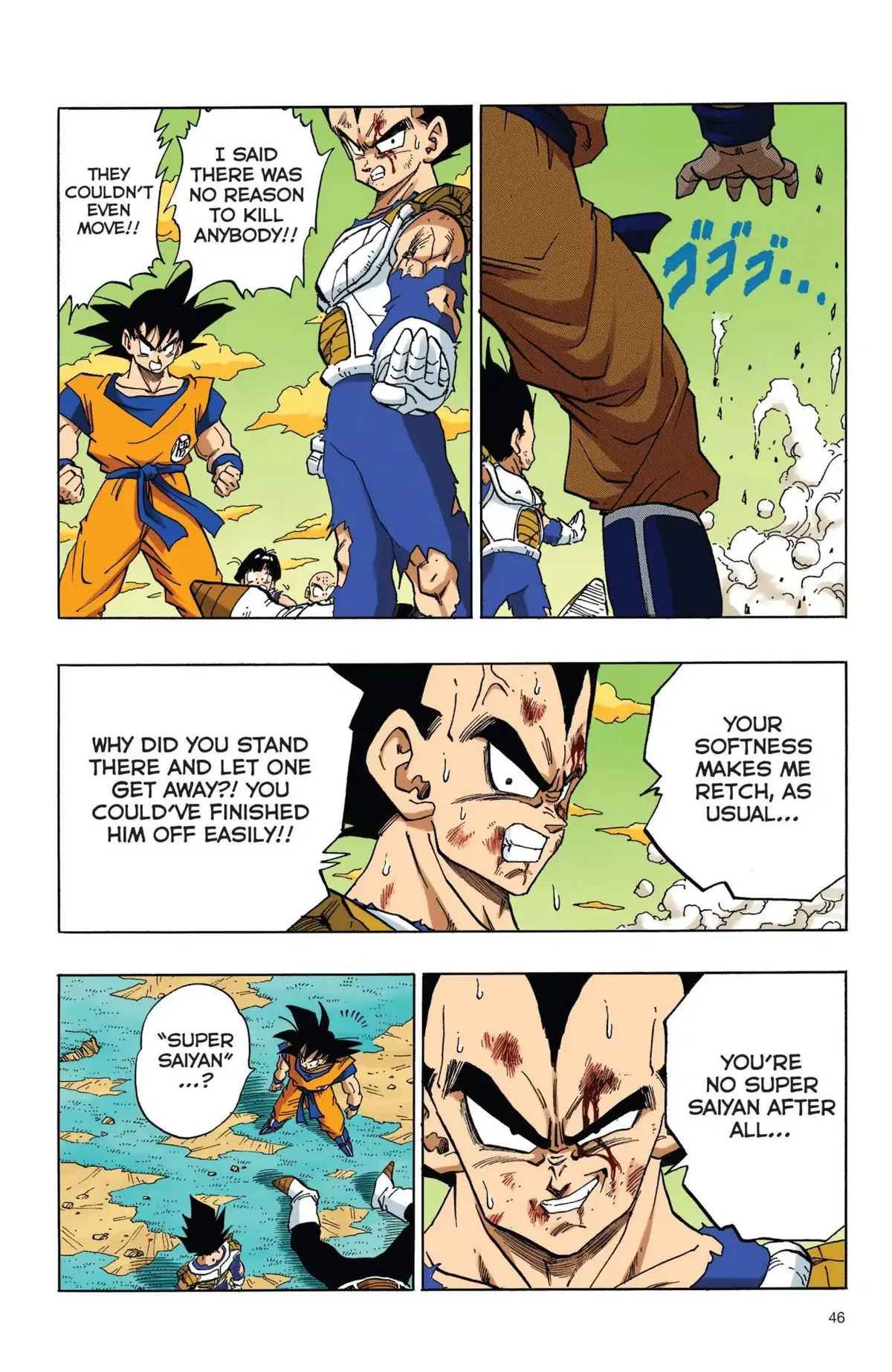 Dragon Ball Full Color Freeza Arc Chapter 37 page 14 - 