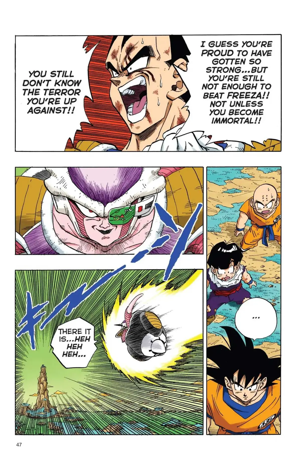 Dragon Ball Full Color Freeza Arc Chapter 37 page 15 - 