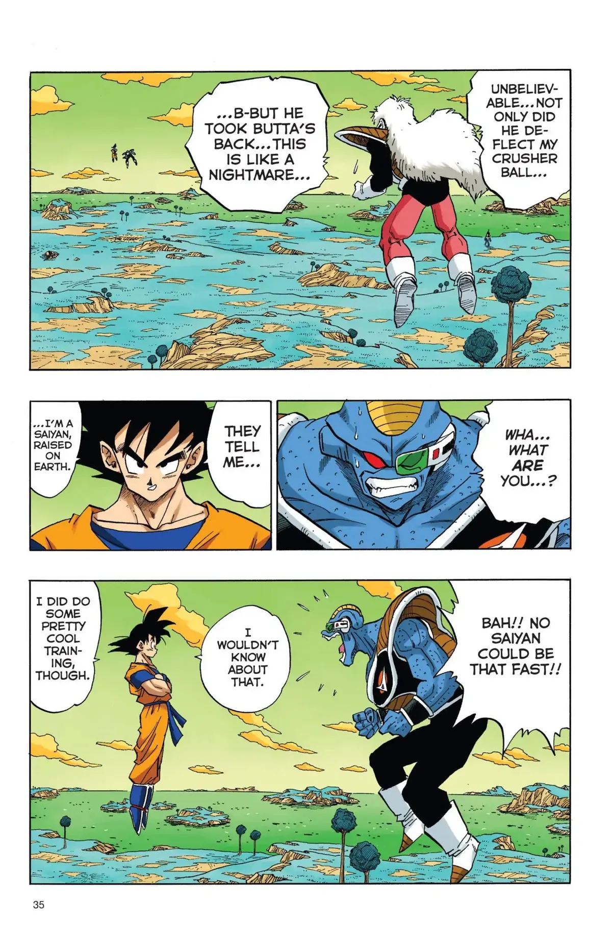 Dragon Ball Full Color Freeza Arc Chapter 37 page 3 - 
