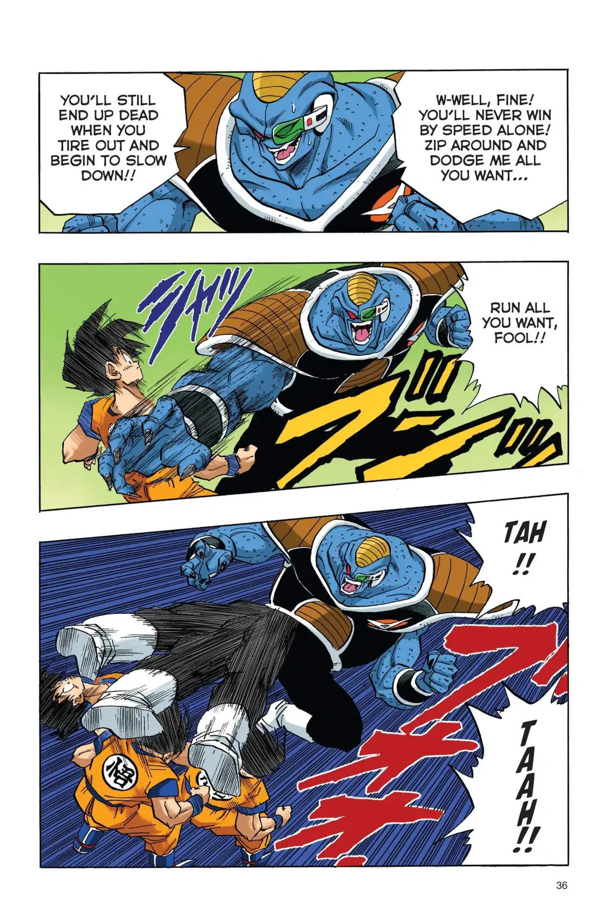Dragon Ball Full Color Freeza Arc Chapter 37 page 4 - 