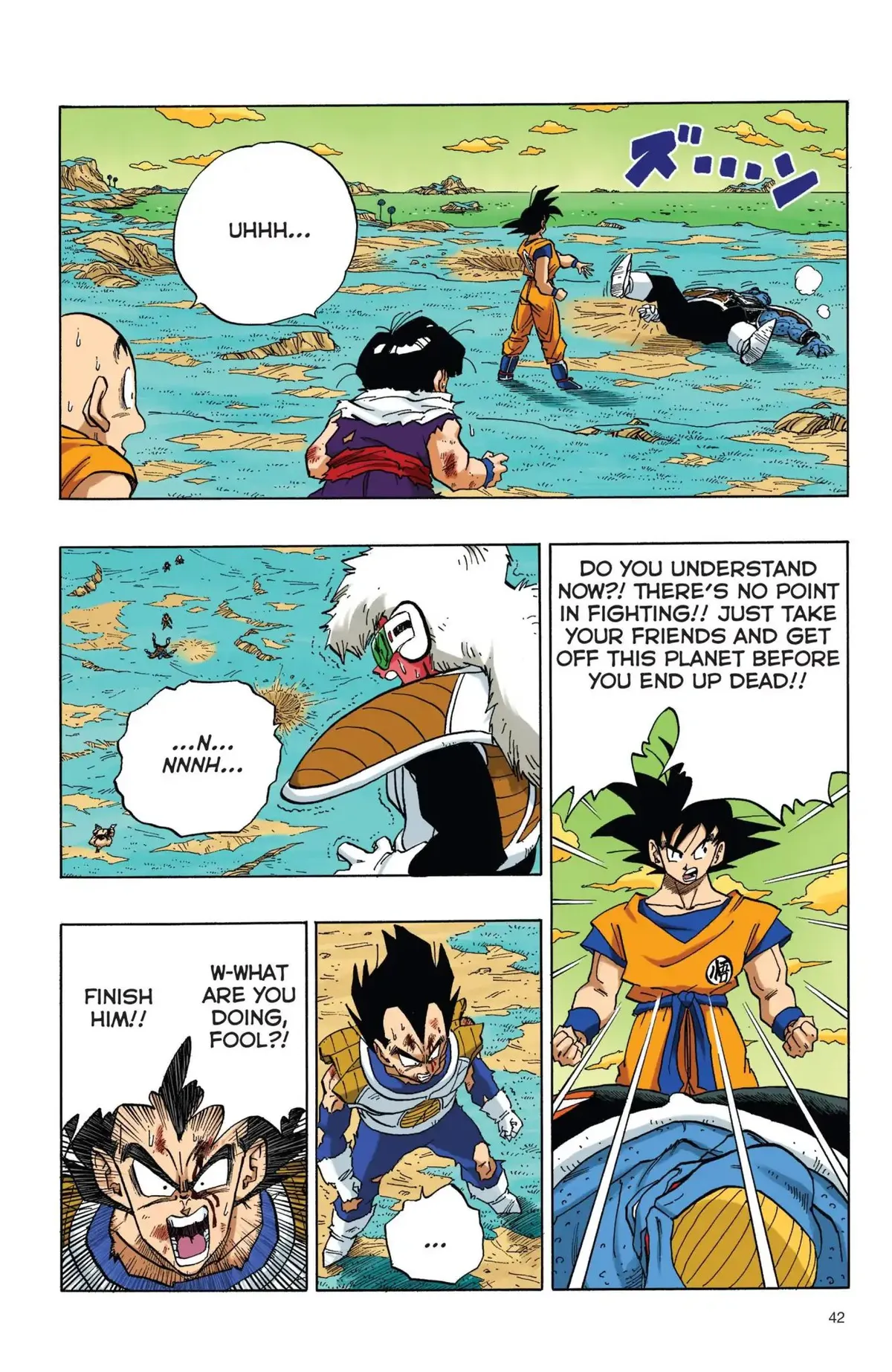 Dragon Ball Full Color Freeza Arc Chapter 37 page 10 - 