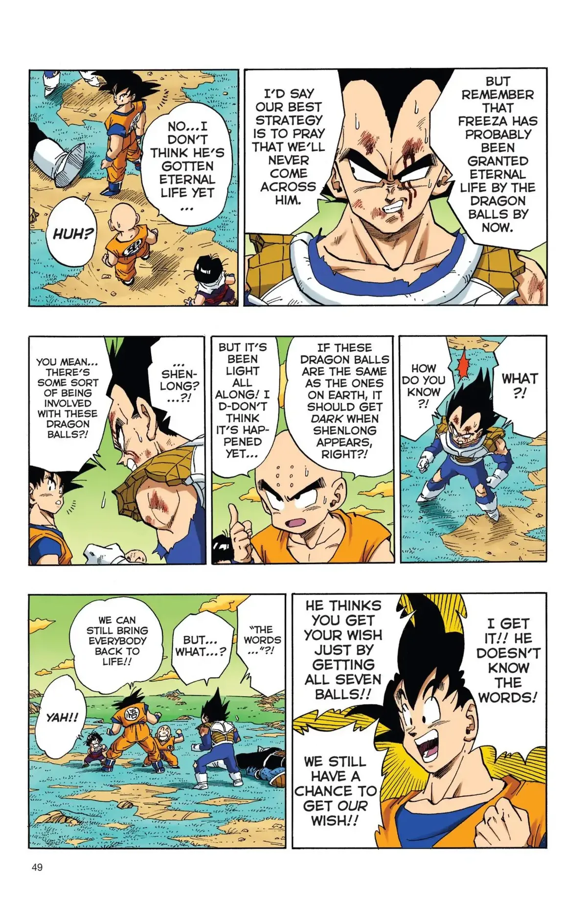 Dragon Ball Full Color Freeza Arc Chapter 38 page 2 - 