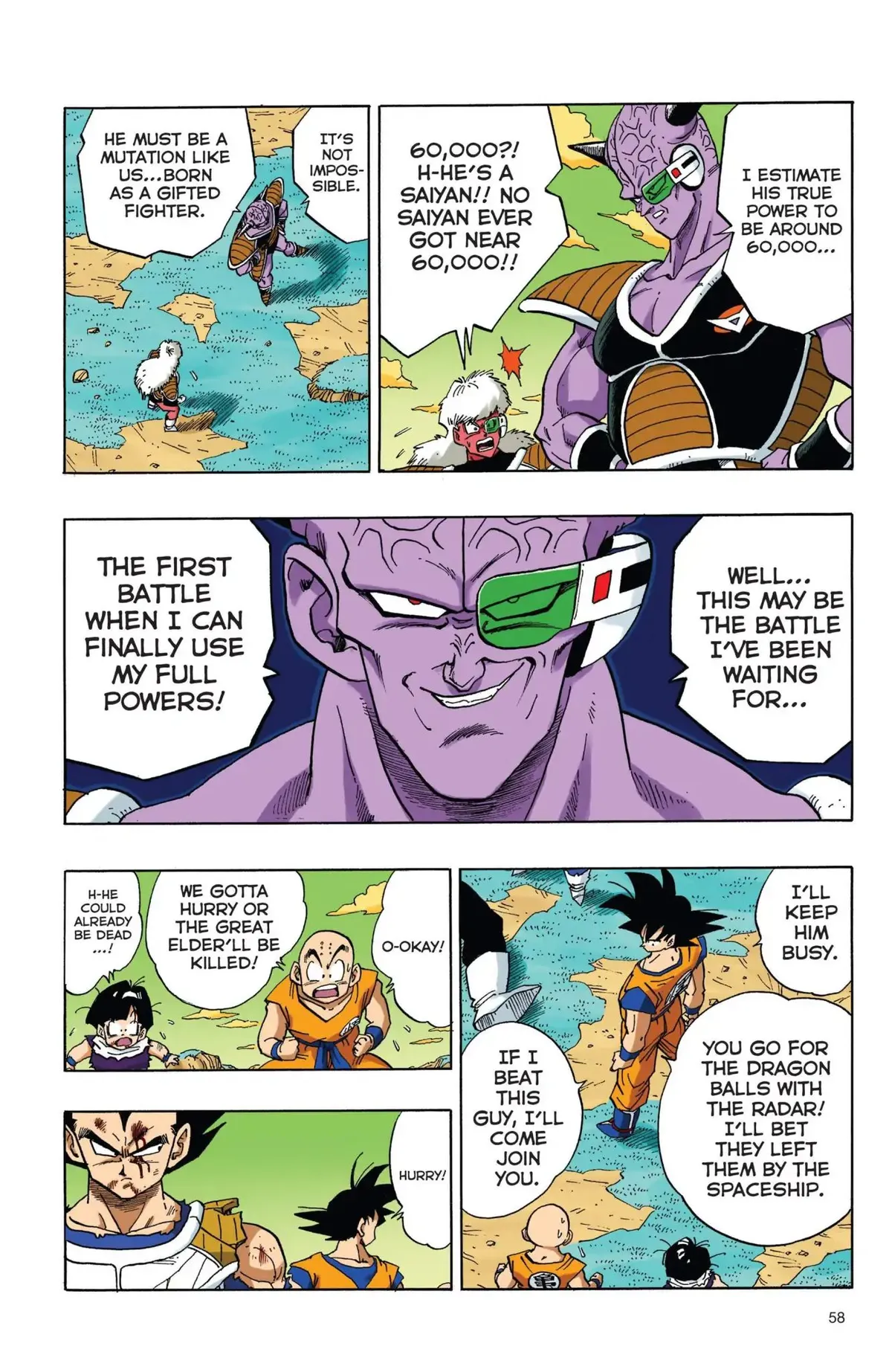Dragon Ball Full Color Freeza Arc Chapter 38 page 11 - 