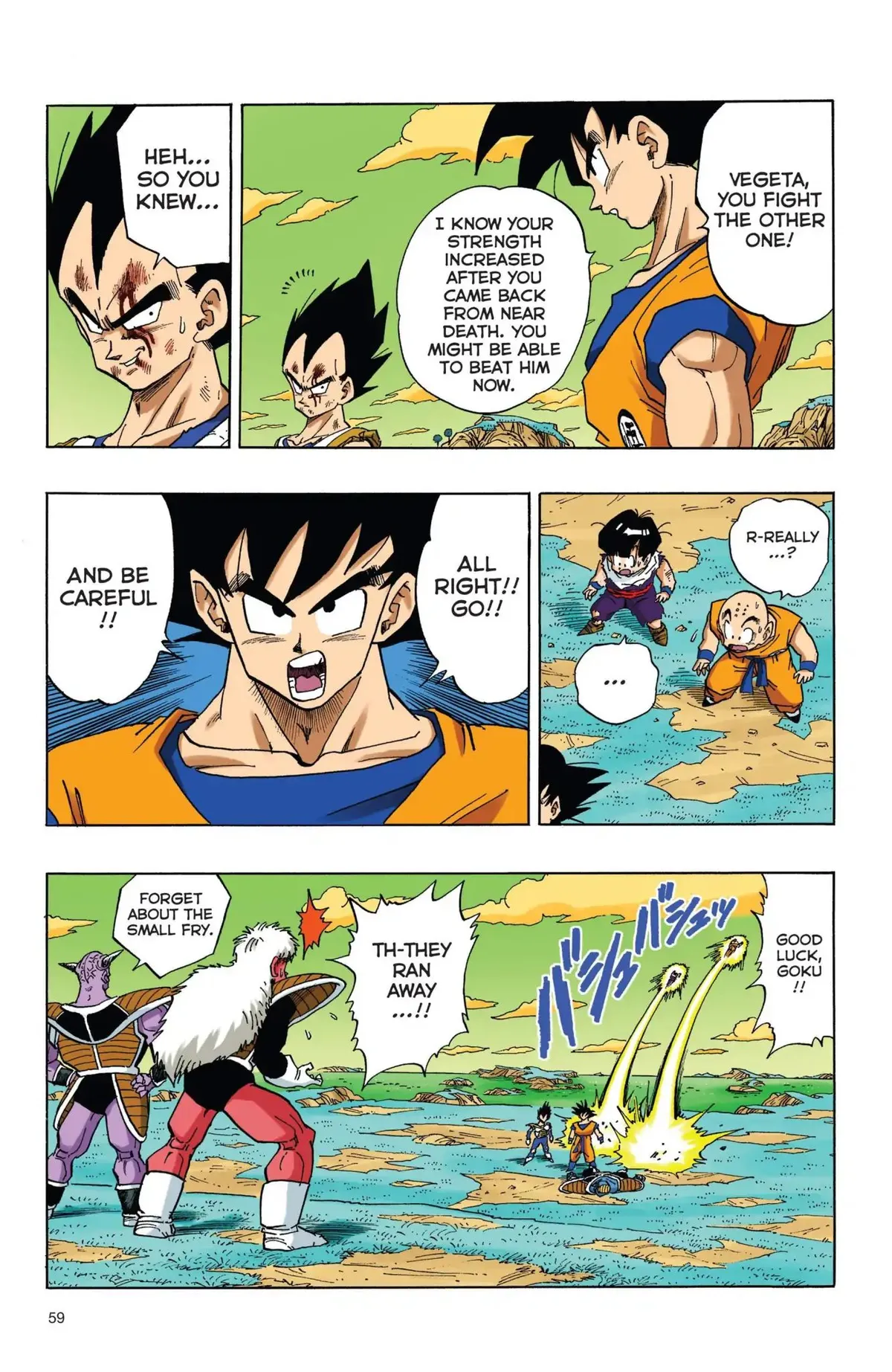 Dragon Ball Full Color Freeza Arc Chapter 38 page 12 - 