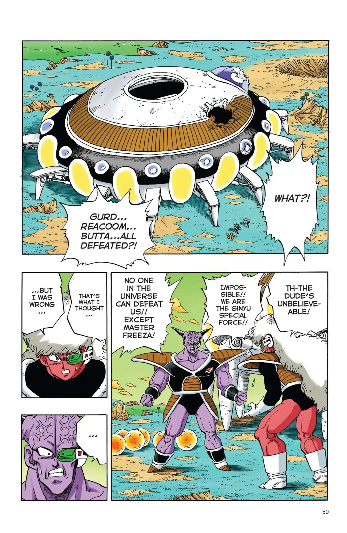 Dragon Ball Full Color Freeza Arc Chapter 38 page 3 - 