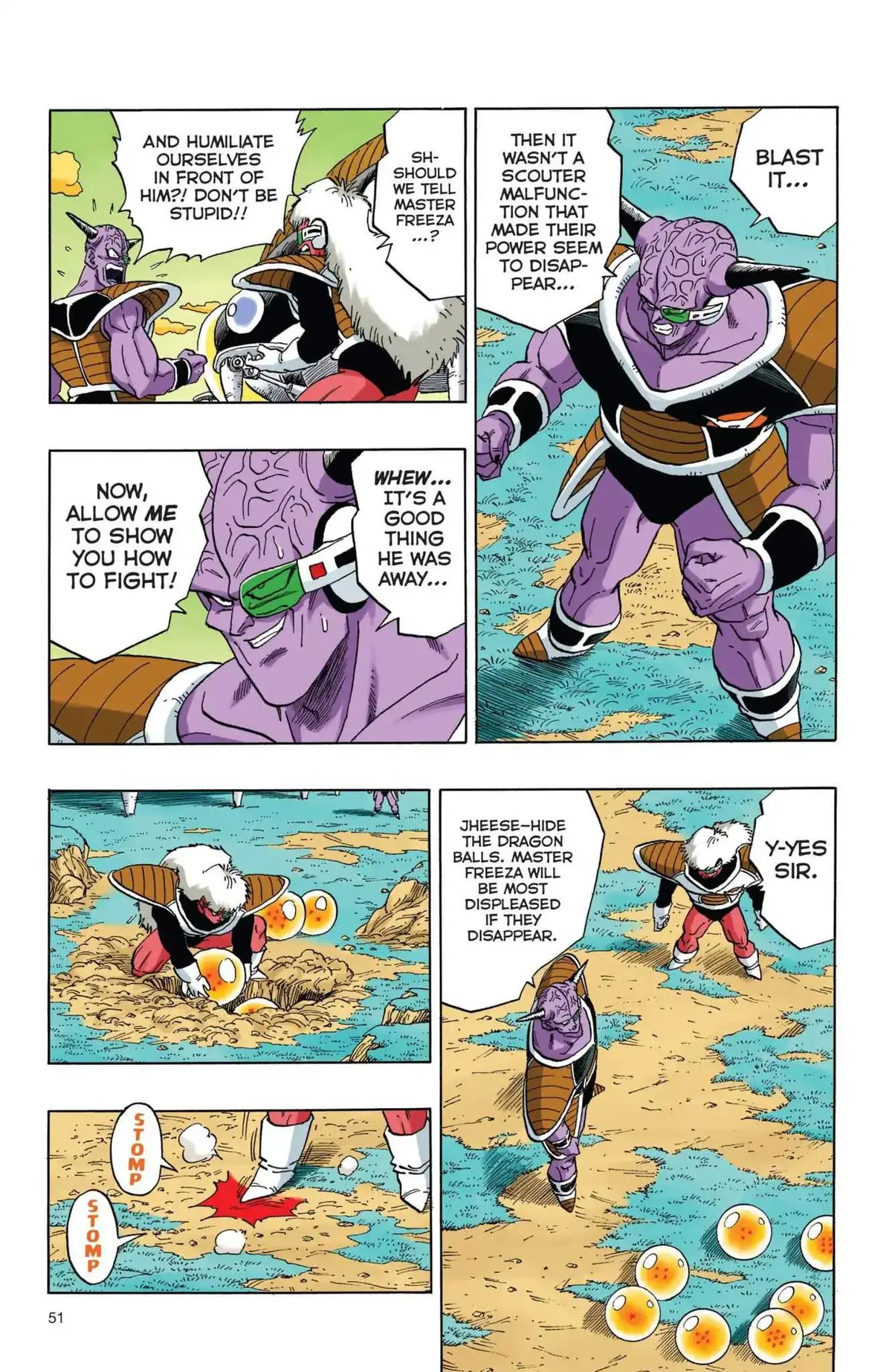 Dragon Ball Full Color Freeza Arc Chapter 38 page 4 - 